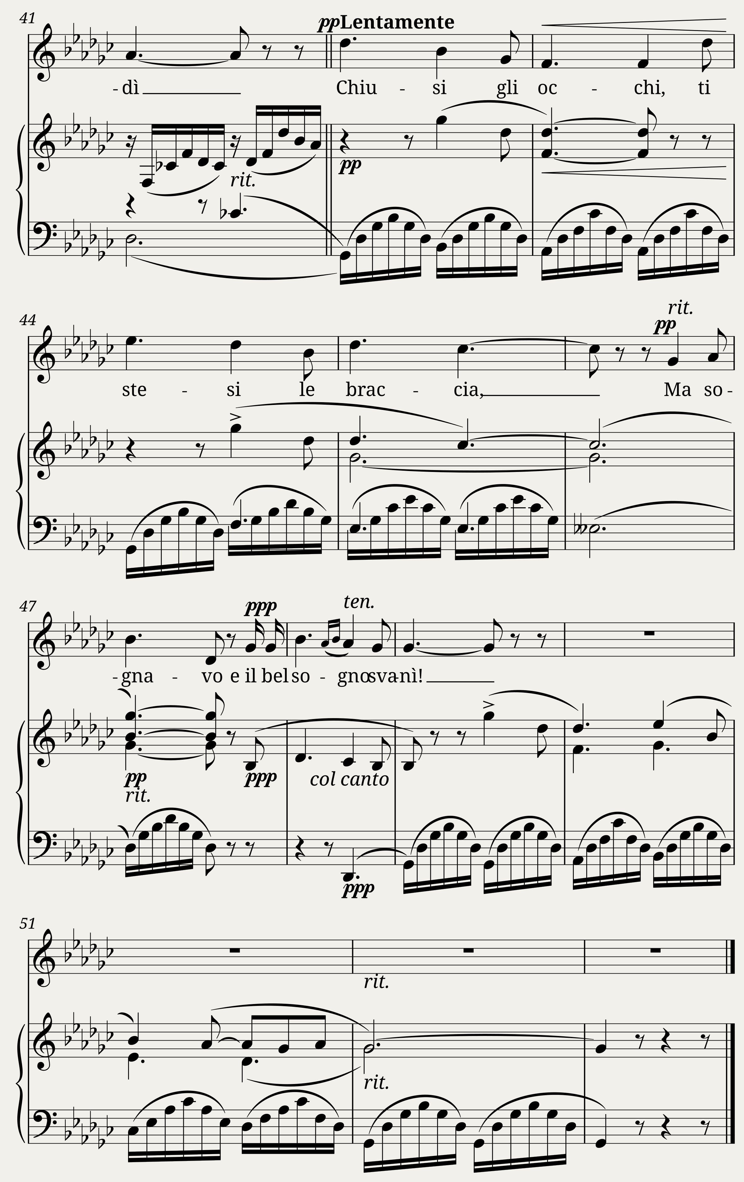Sogno — 3/3