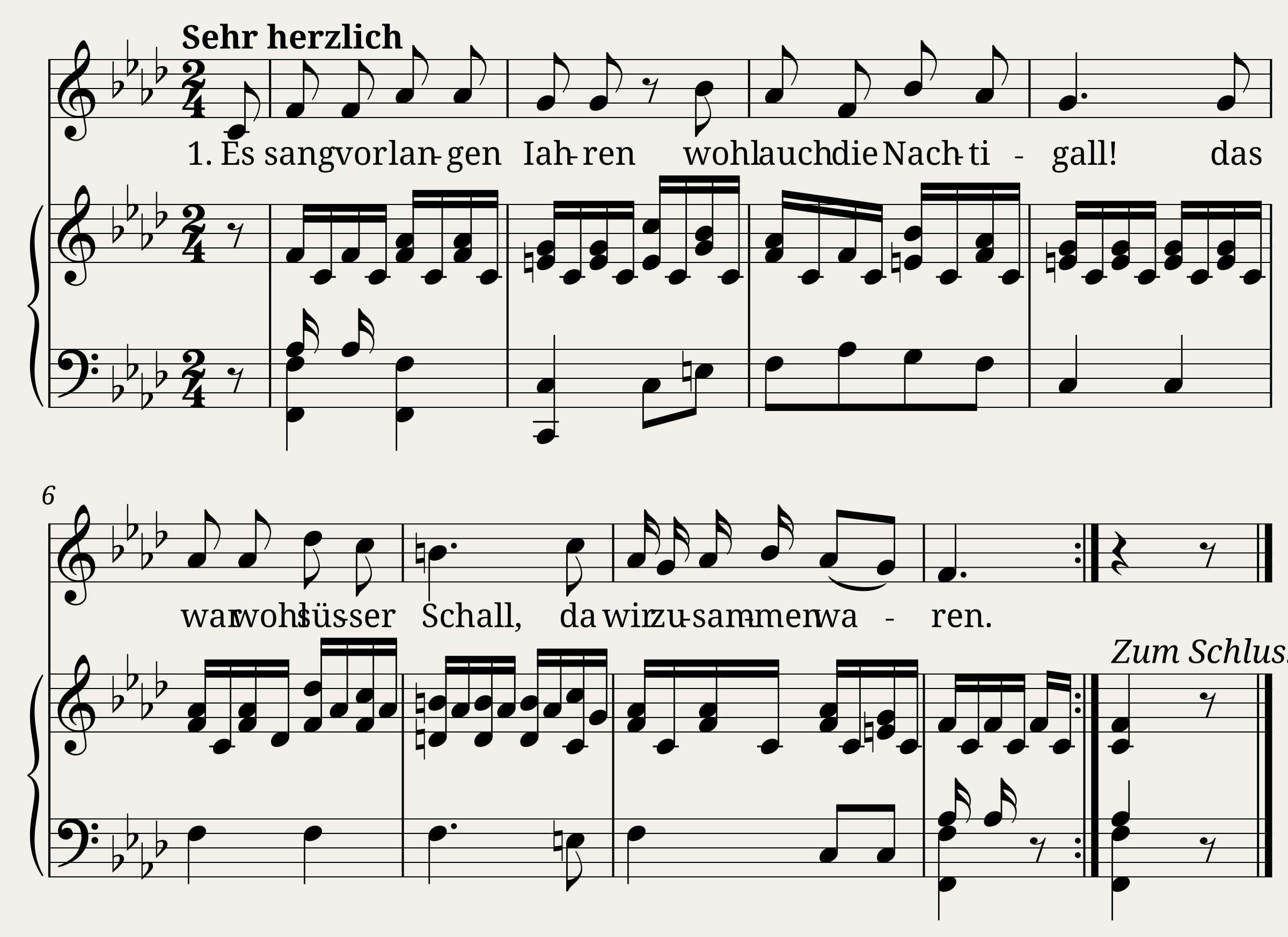 Der Spinnerin Nachtlied