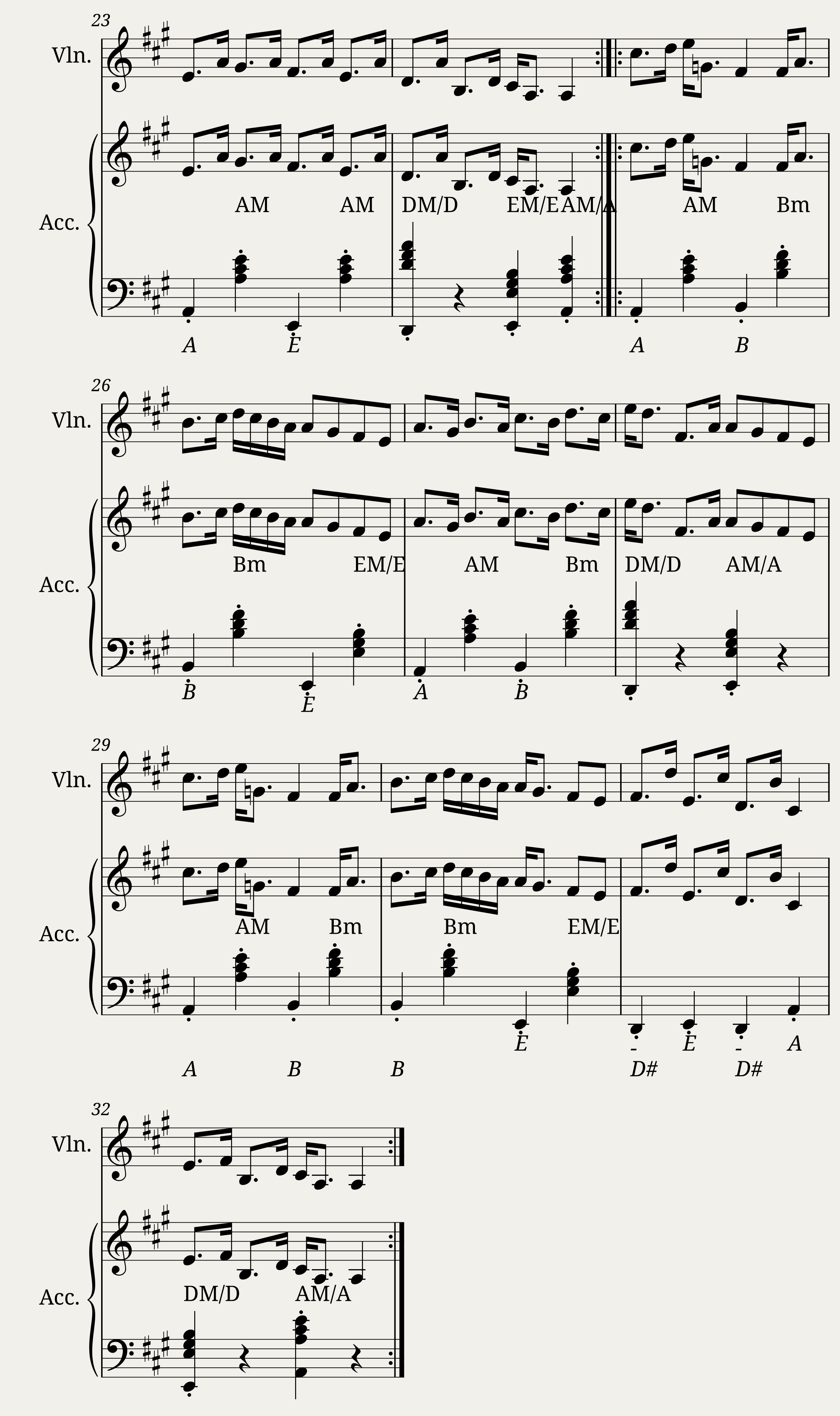 Millhill s Slow Strathspey — 3/3