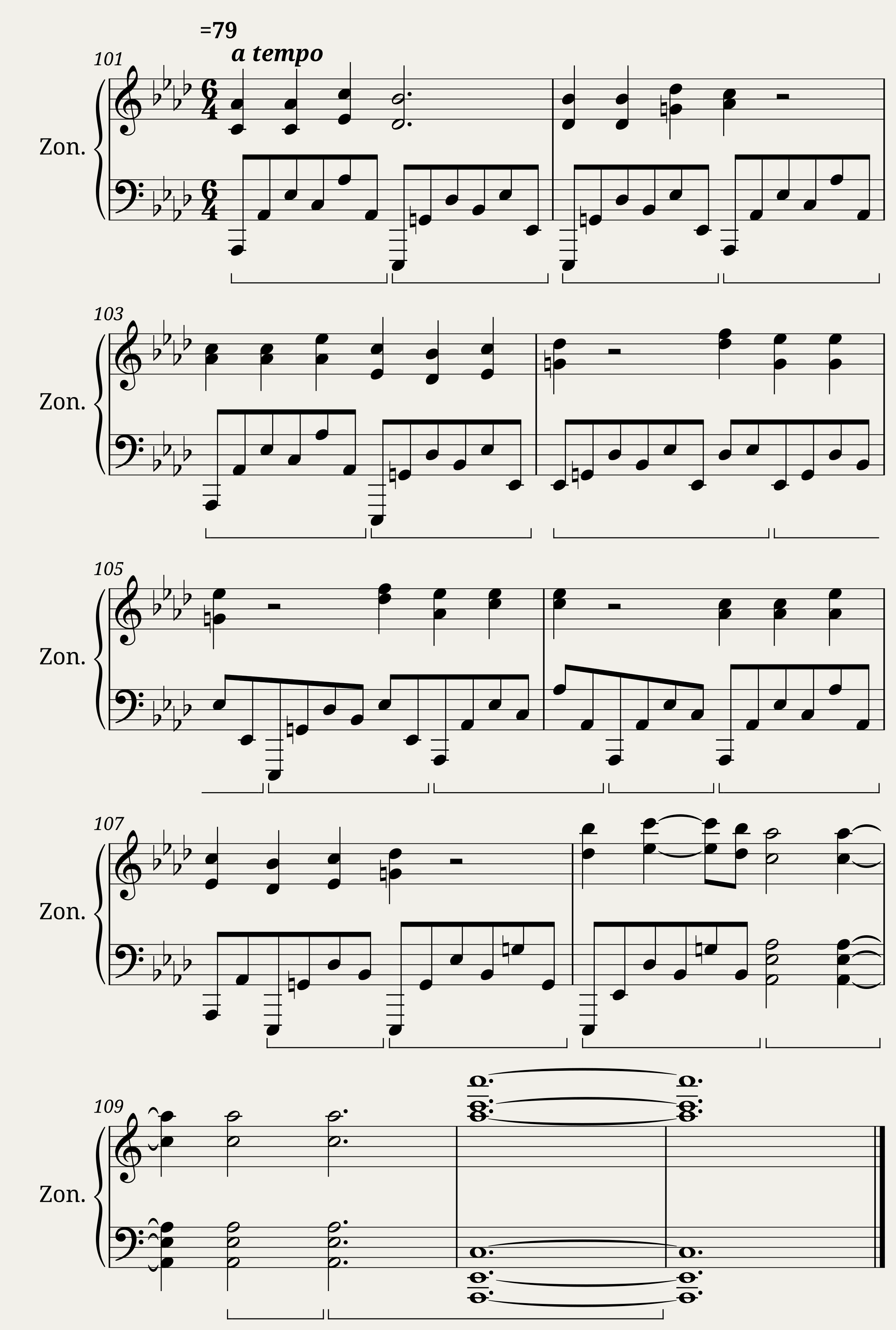 Ballade in A flat major — 7/7