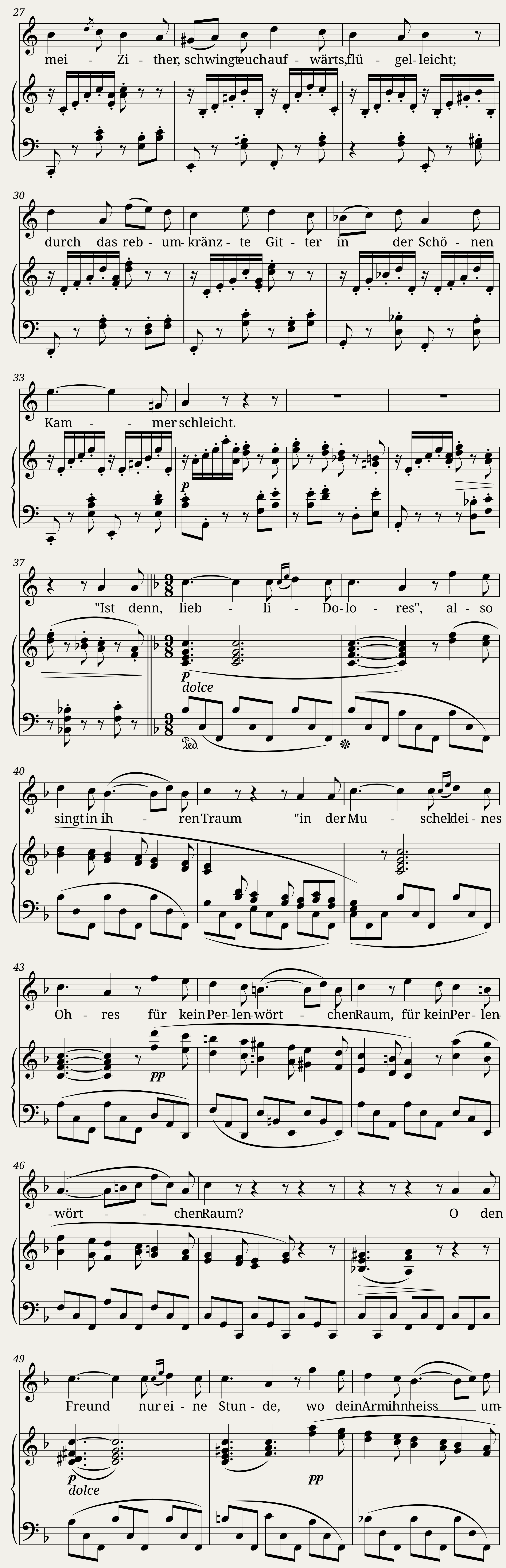 Serenade — 2/4