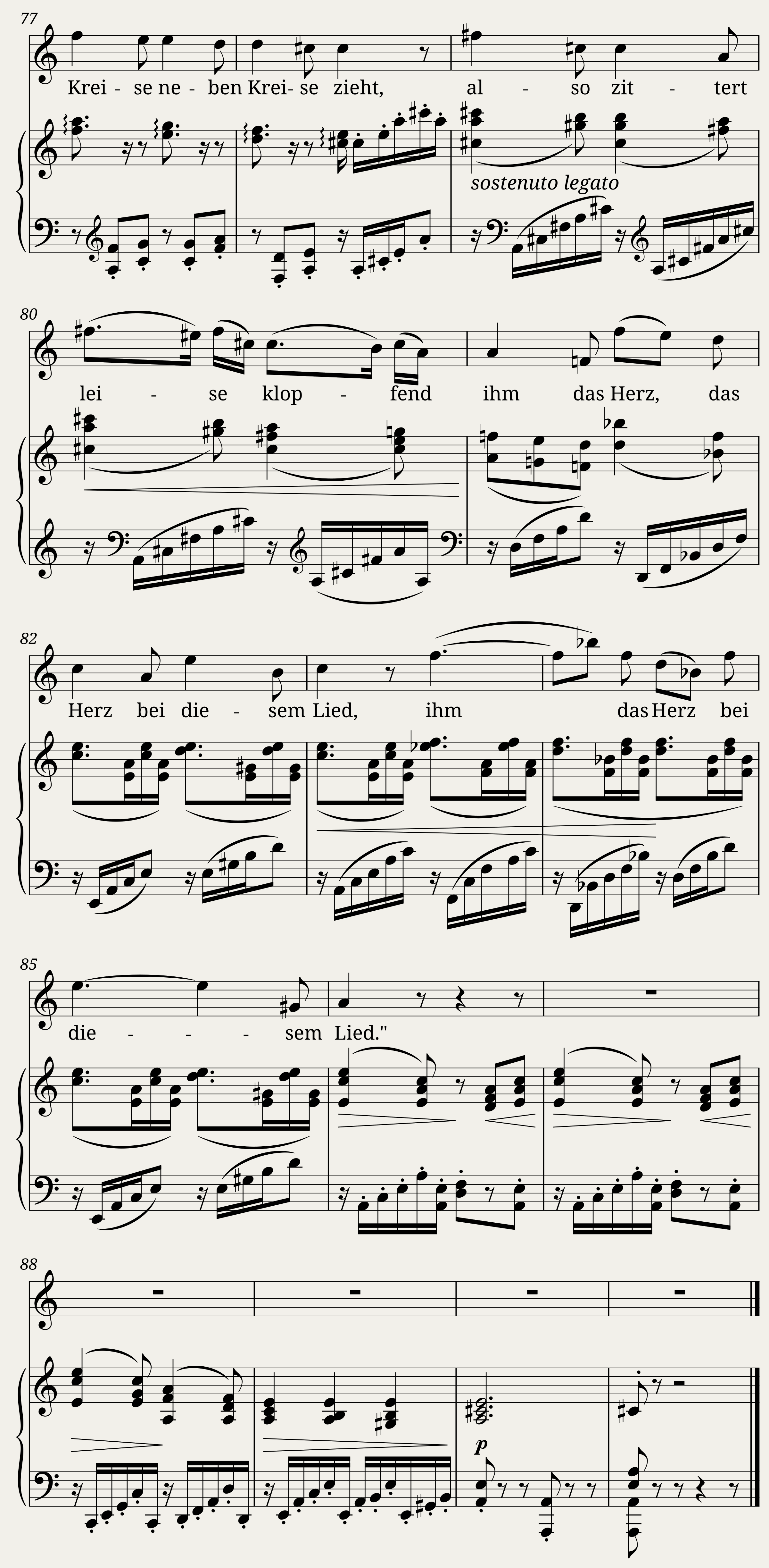 Serenade — 4/4