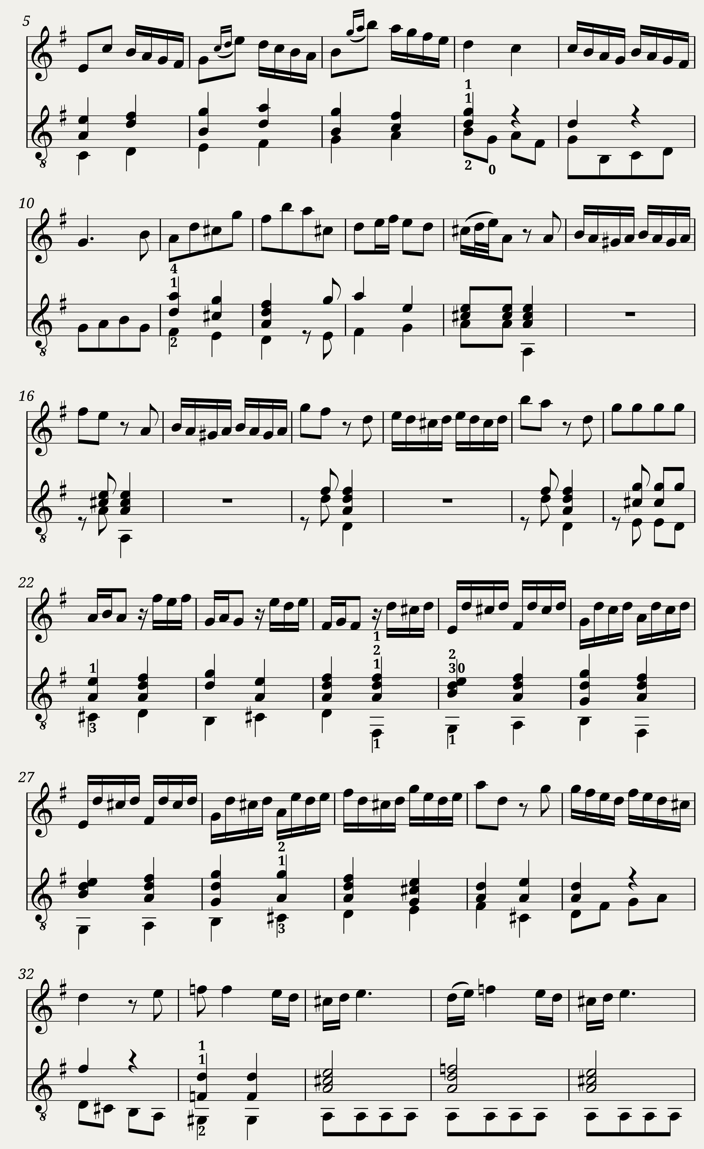 Sammartini: Sonata for Melody Instrument and Guitar — 2/5