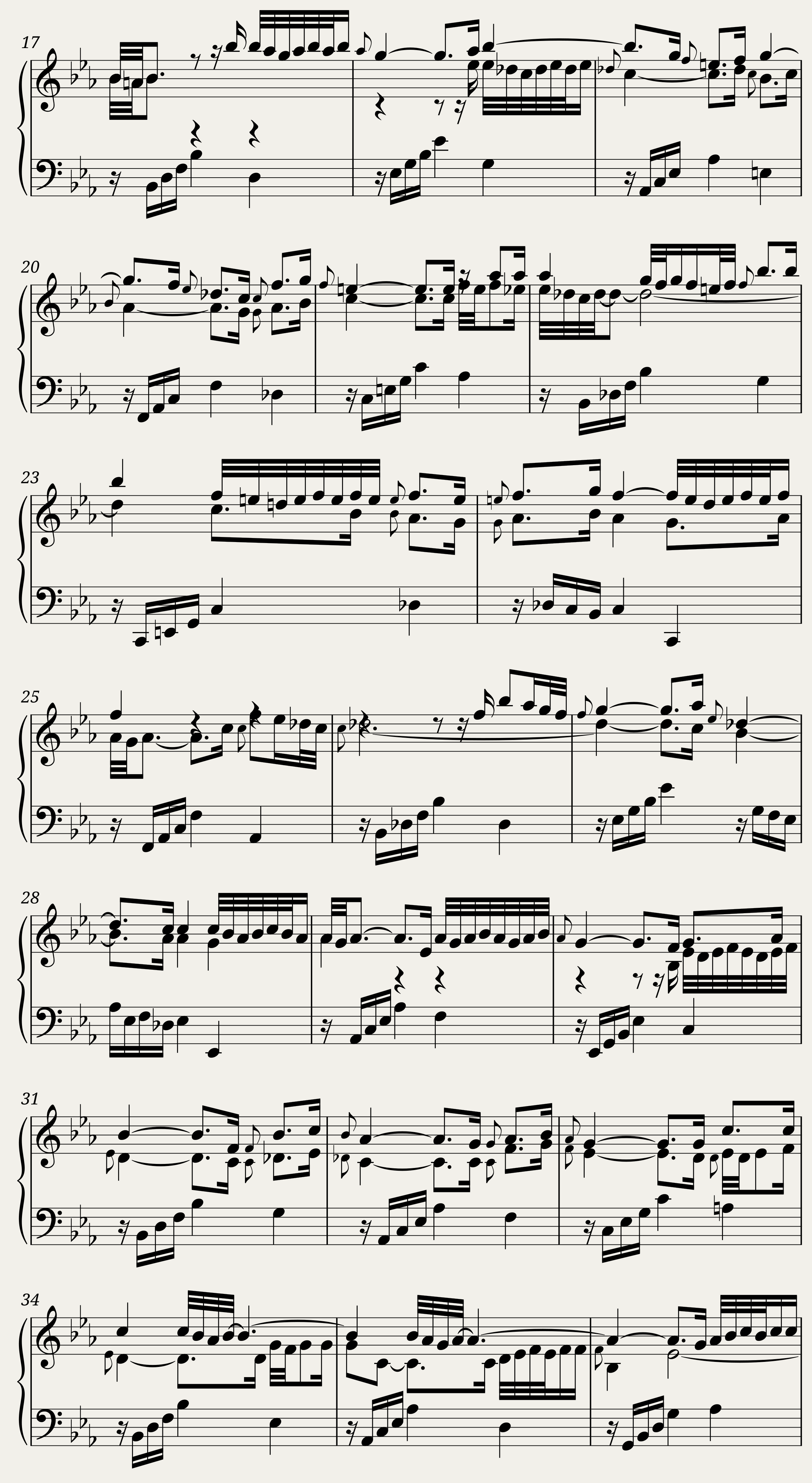BWV 795 Sinfonia IX — 2/2