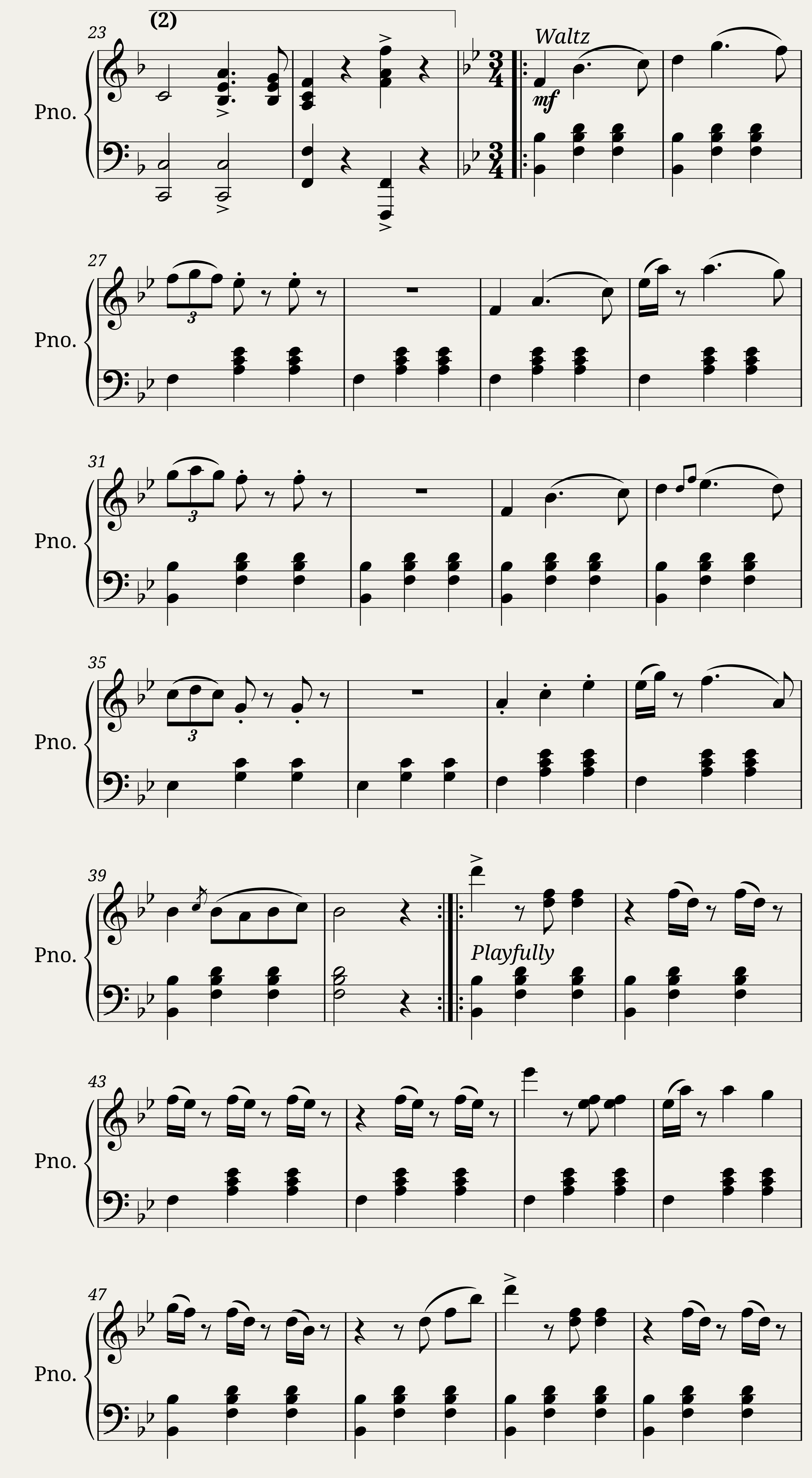 The Frolic of the Frogs — 2/4