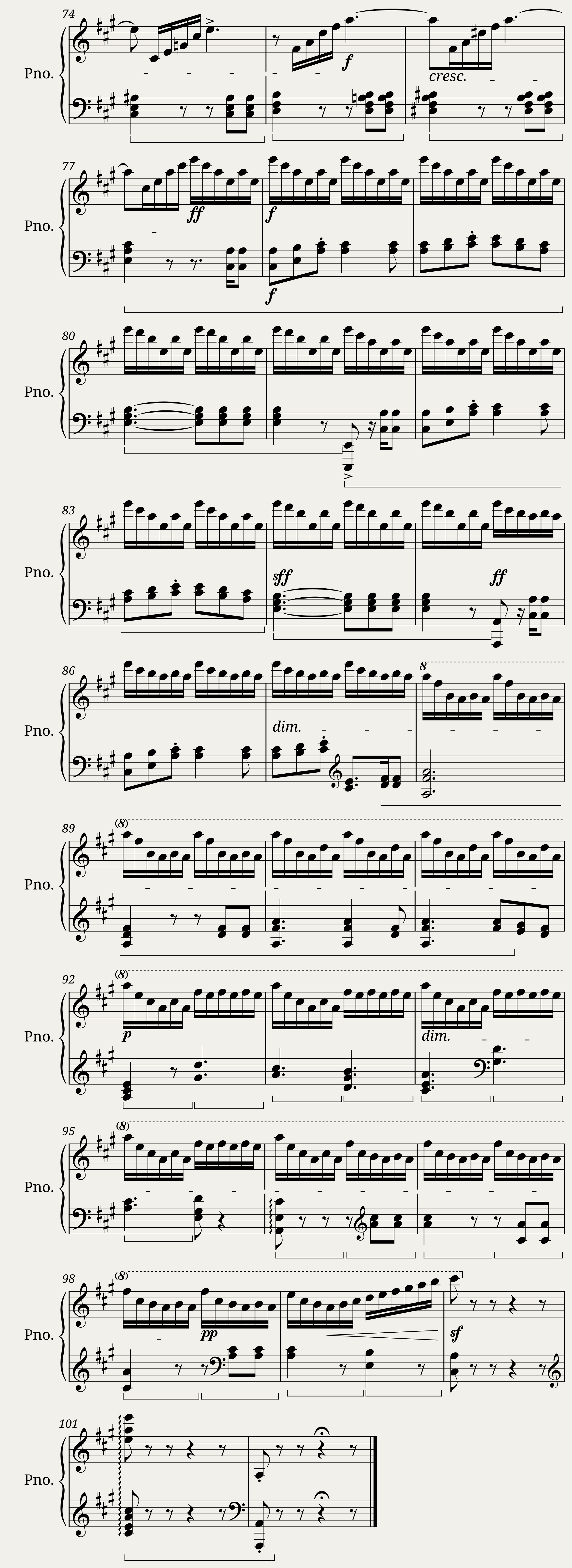 Songs Without Words (No. 3) — 3/3