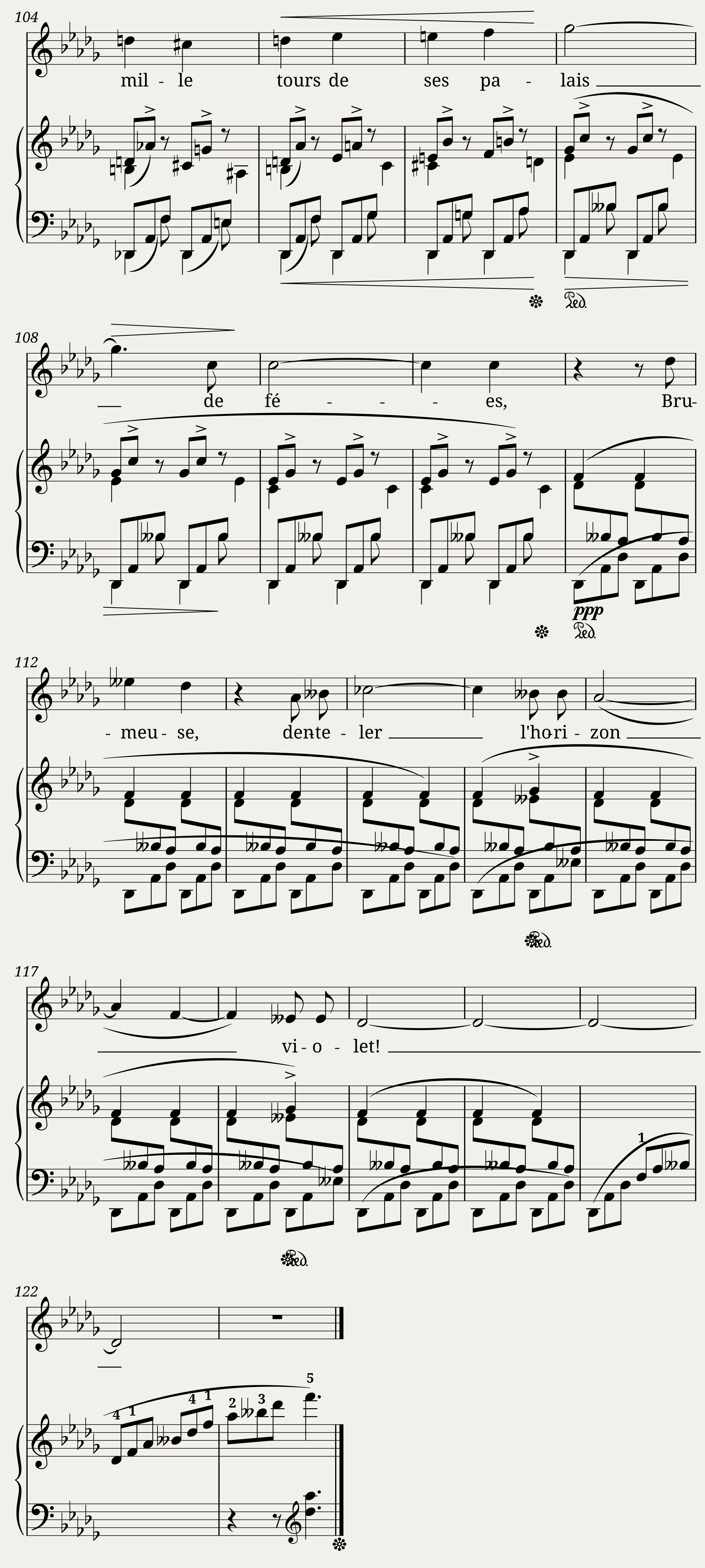 Rêverie — 5/5