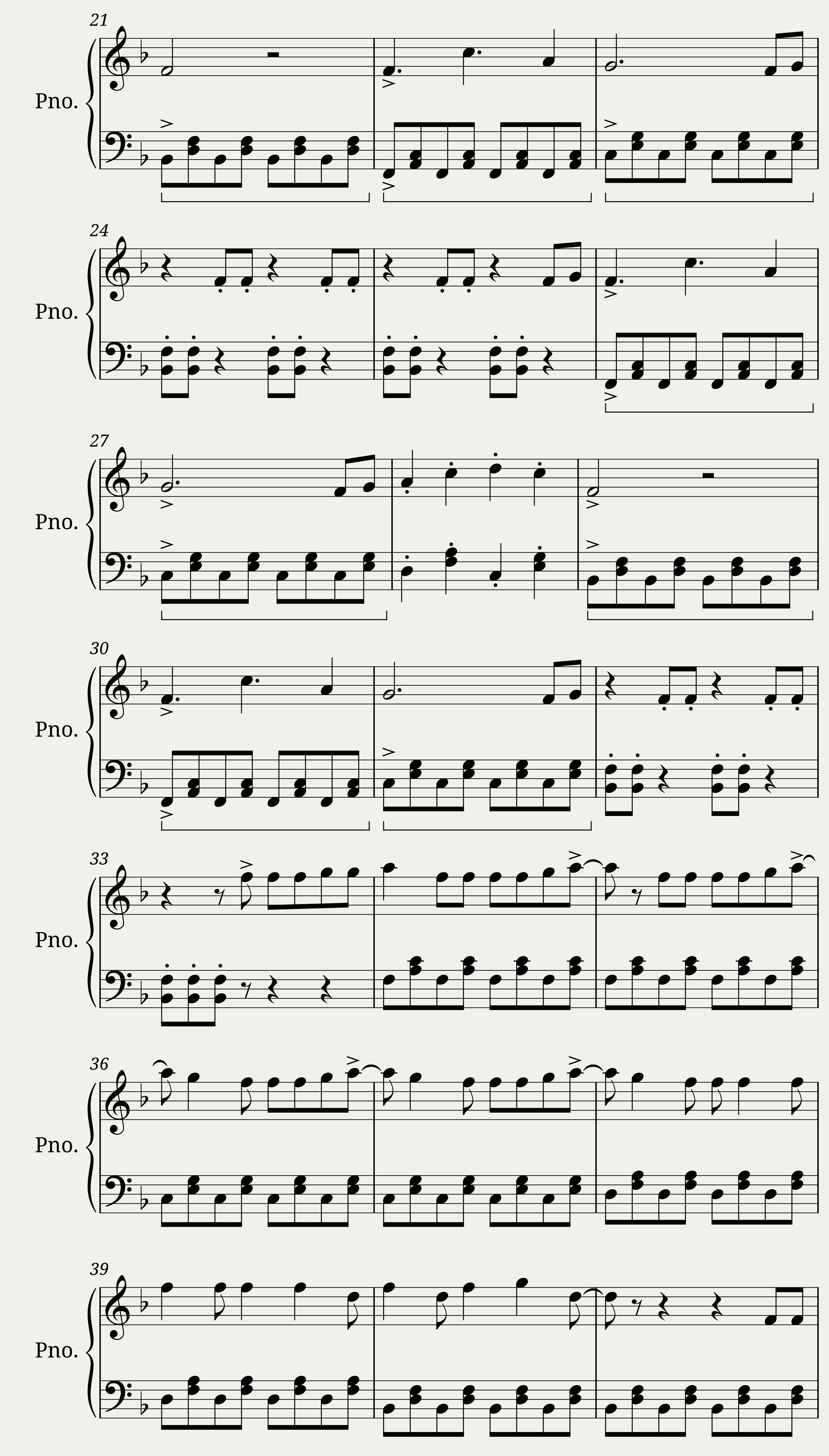Misanthropic Drunken Loner - Days n Daze [Piano] — 2/3