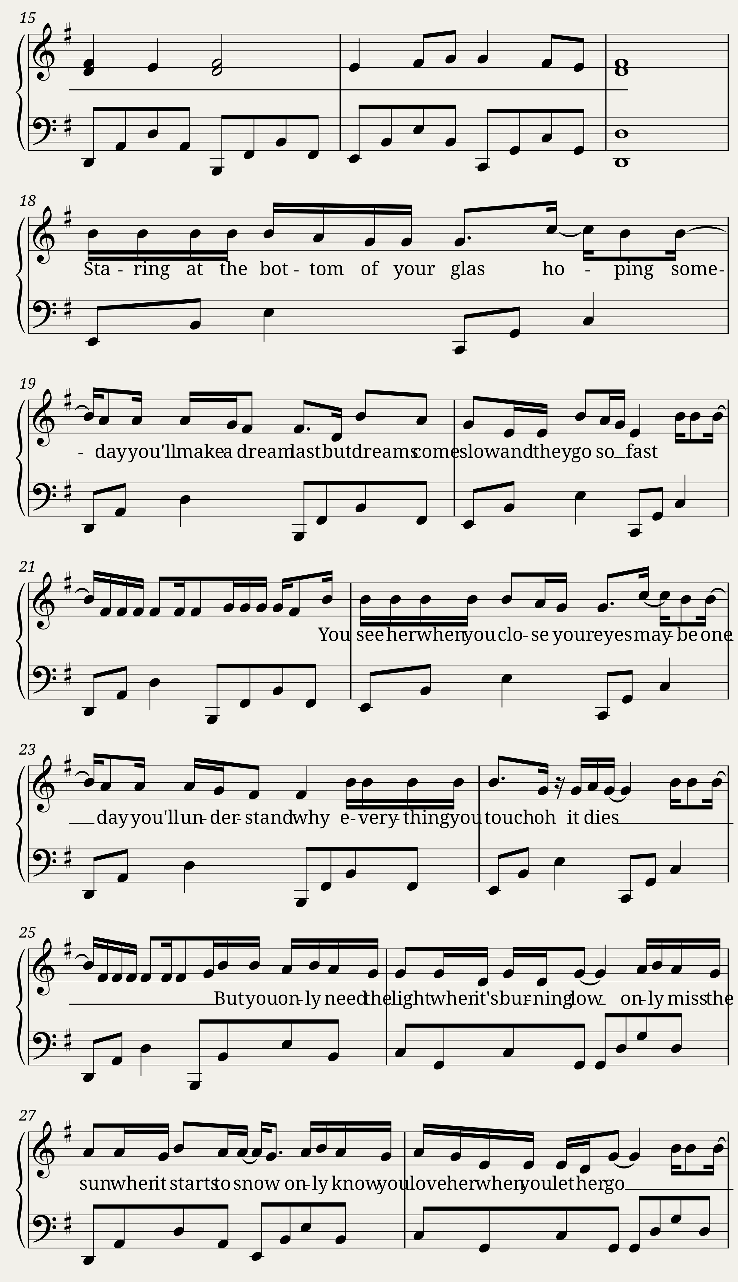 Let Her Go — 2/5