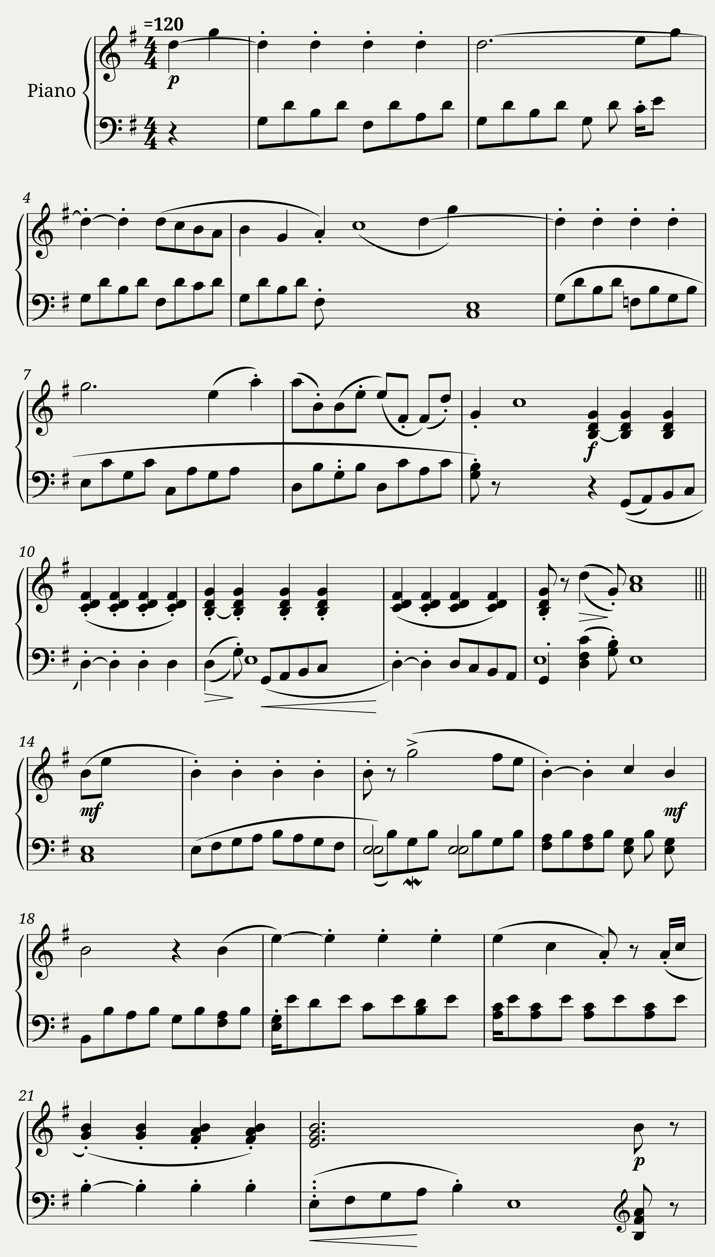 L.Köhler Sonatina - OP 300 NO:1 — 1/5