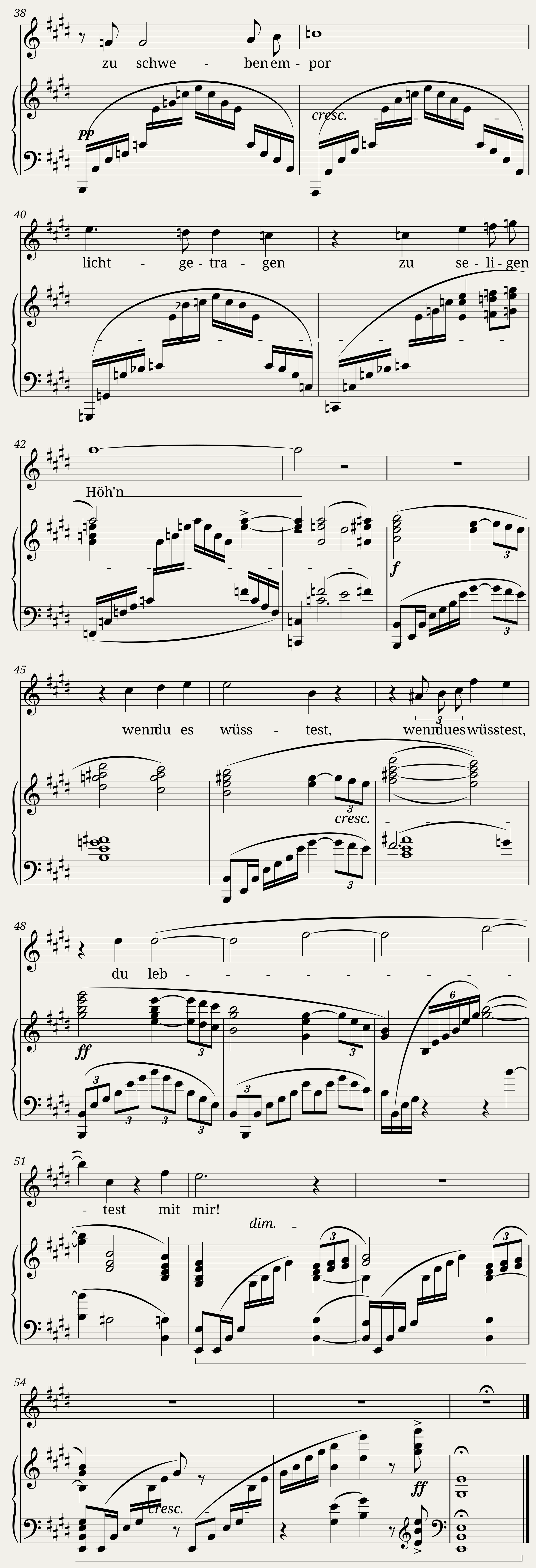 Strauss Richard - 4 Lieder Op. 27 No.2 - Cäcilie — 3/3
