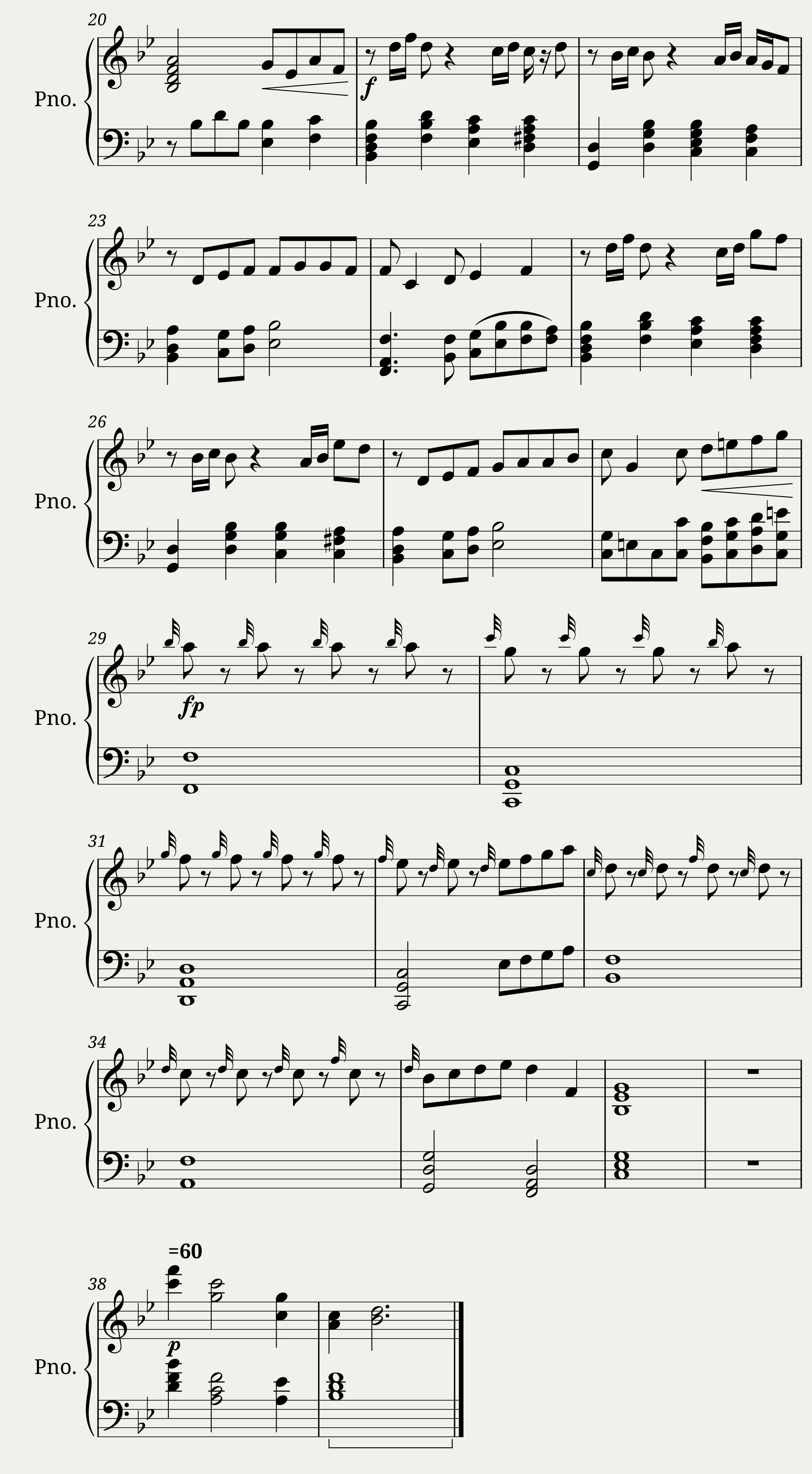 Piano Seasons Spring — 2/2