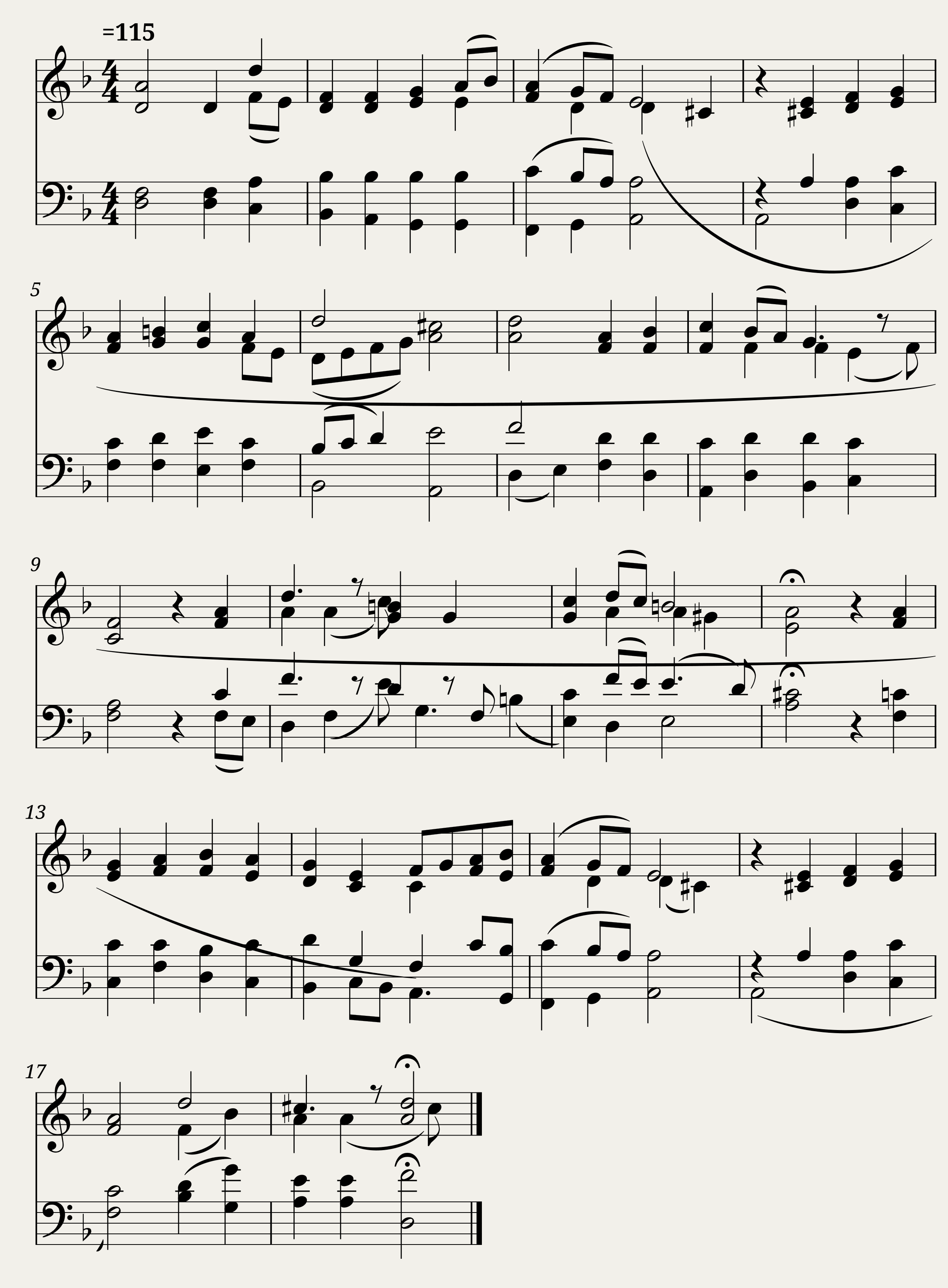 O christmas night! - Kersnacht Dutch traditional melody. Harmonized by Van Duyse in Die melodie van het Nederlandische lied