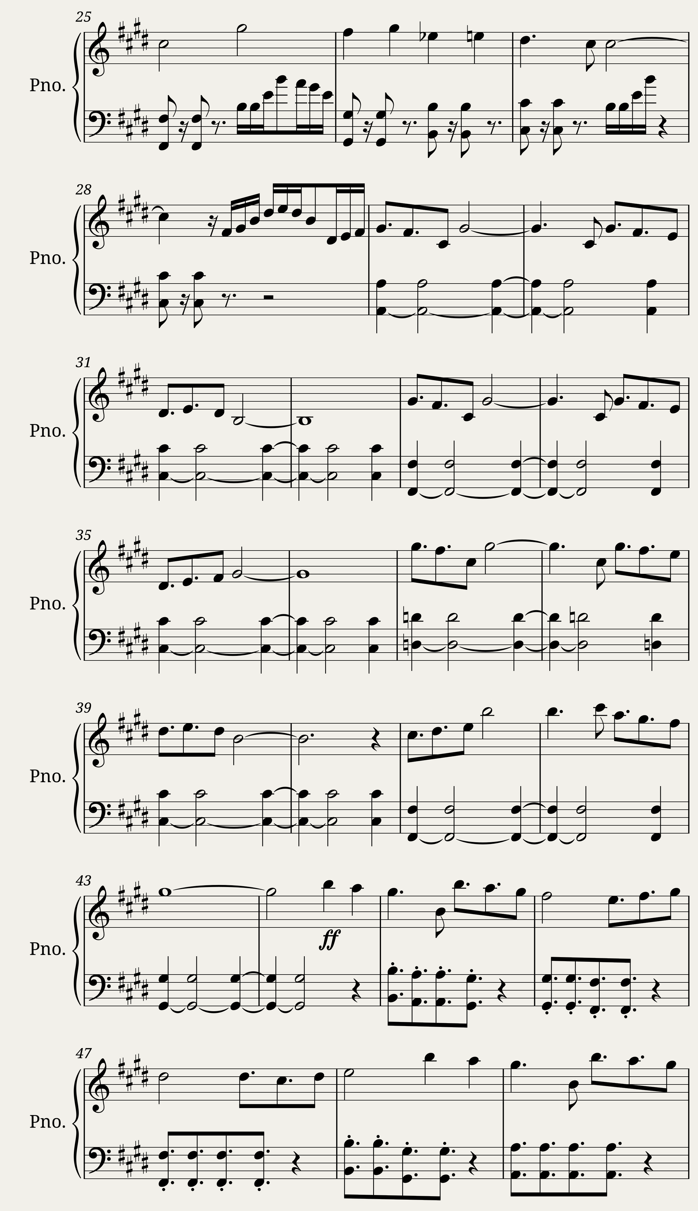 Corridor of the Tempest - FE: Three Houses Piano Arrangement — 2/3