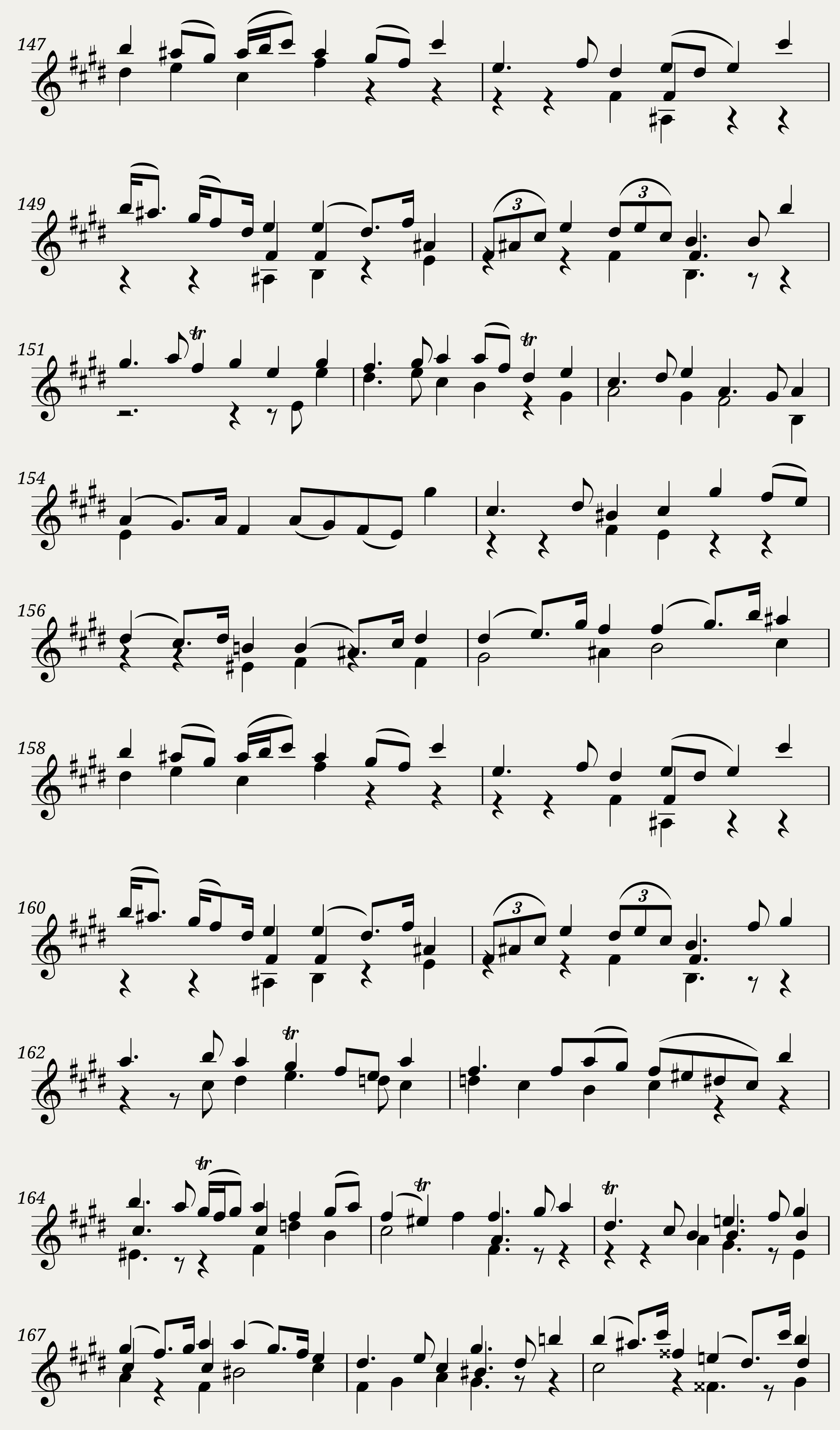 BWV 1006: Partita No. 3 in E major (Violin sound) — 5/15