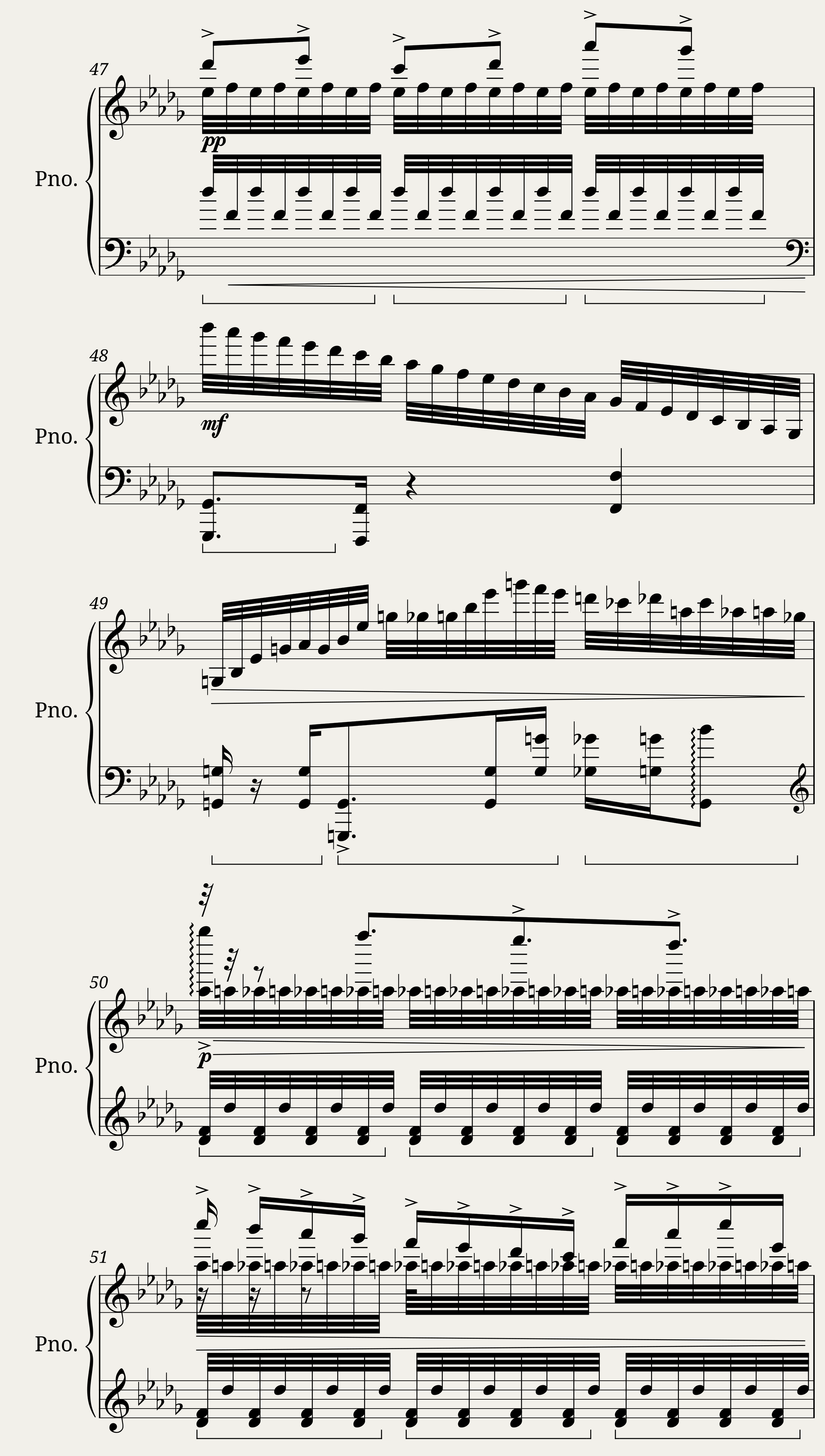 Cat tail varaintion — 4/6