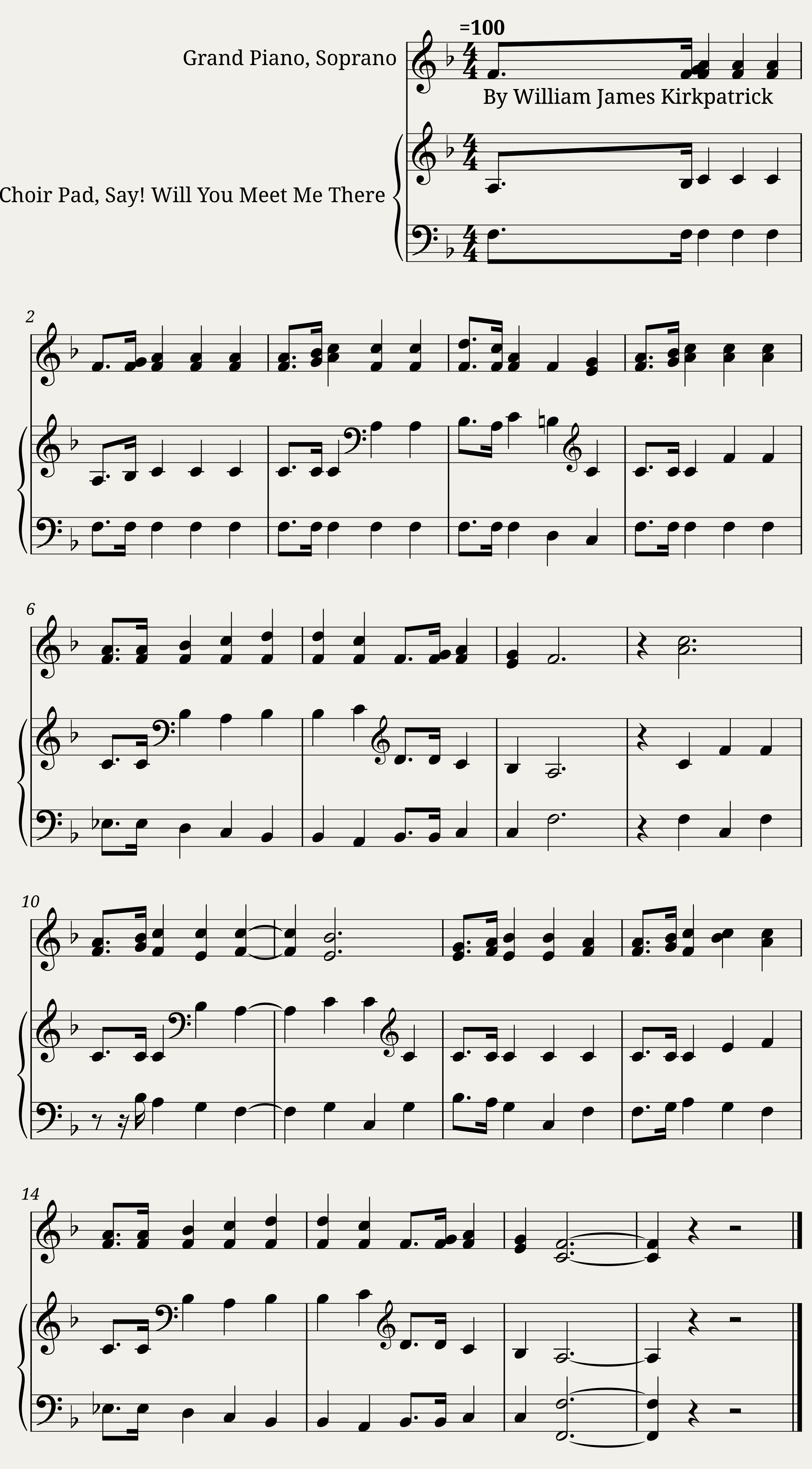 When my weary feet reach the shining goal - William. J. Kirkpatrick