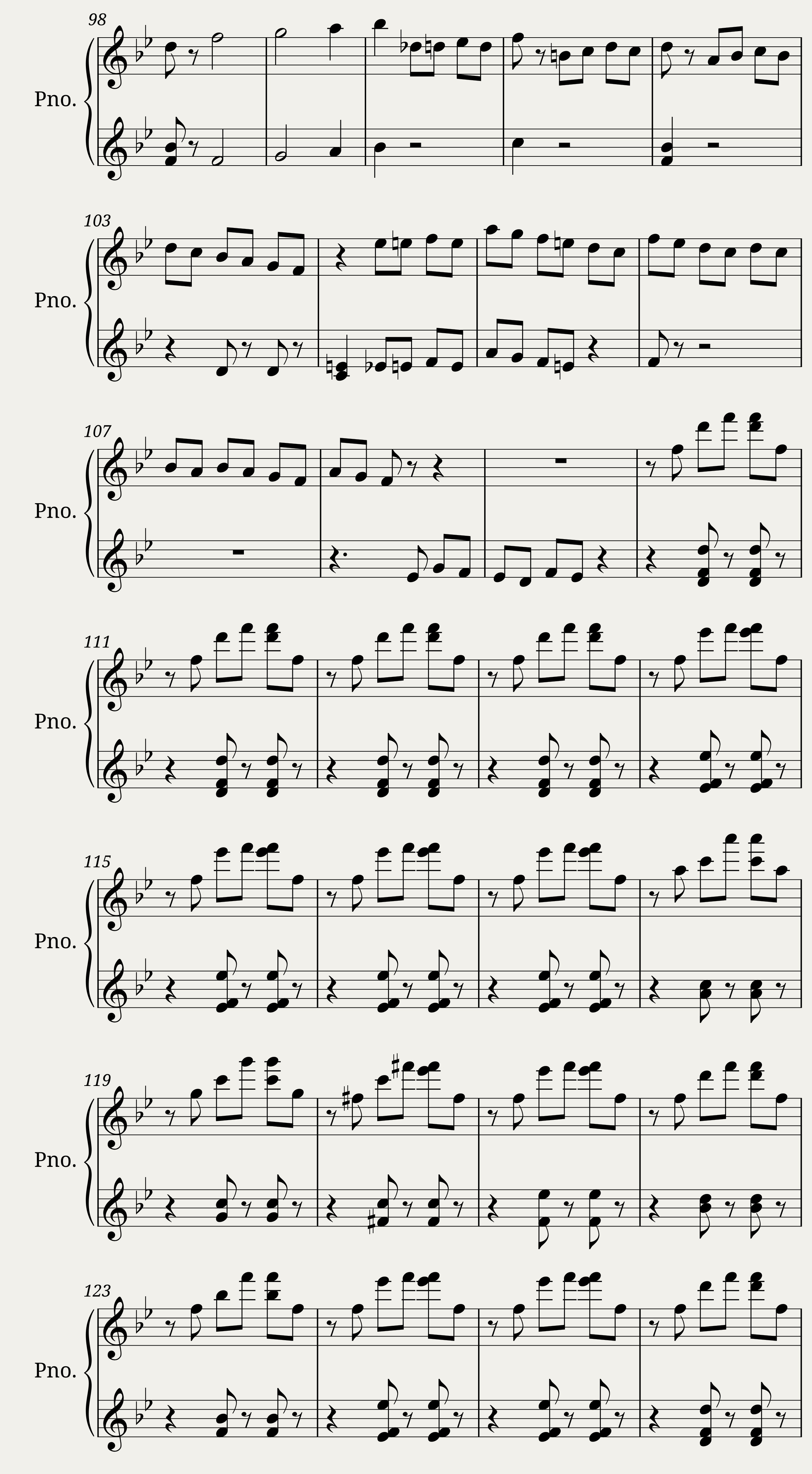 Sleeping Beauty Duet (Waltz) - Treble — 4/9