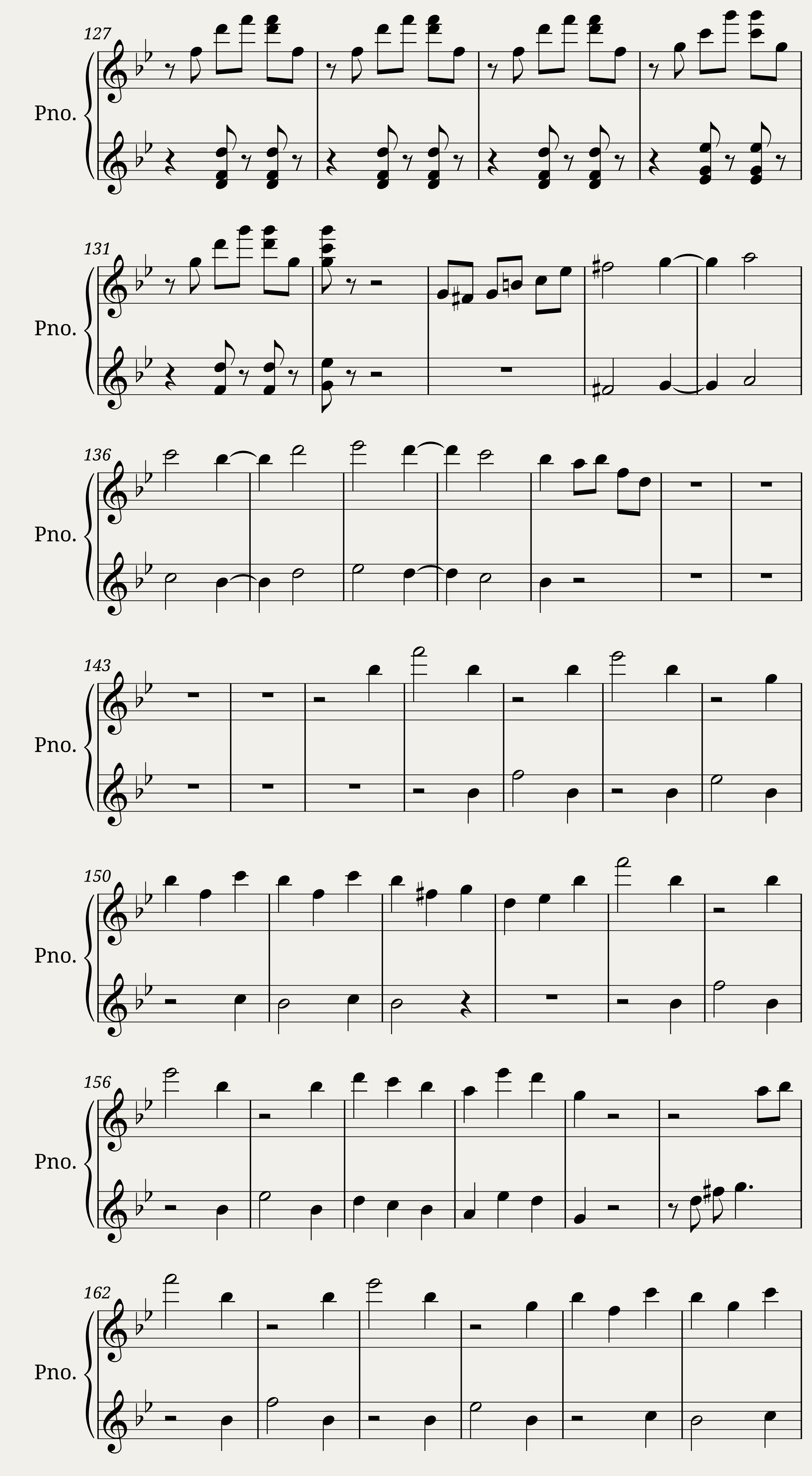 Sleeping Beauty Duet (Waltz) - Treble — 5/9