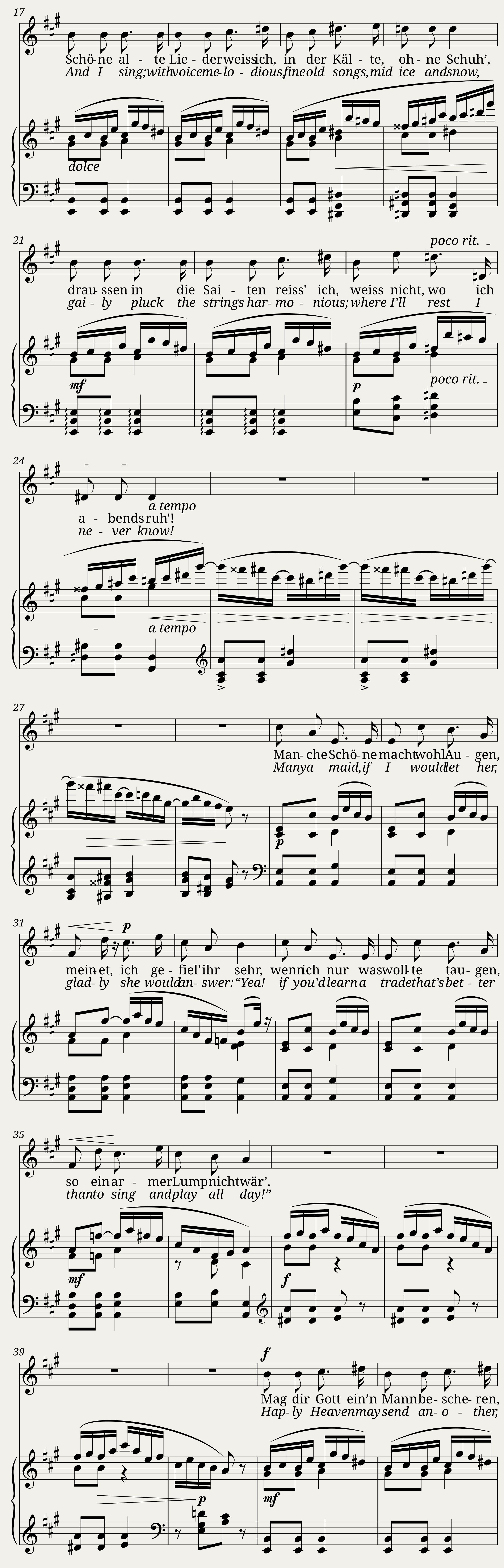 Der Musikant — 2/3