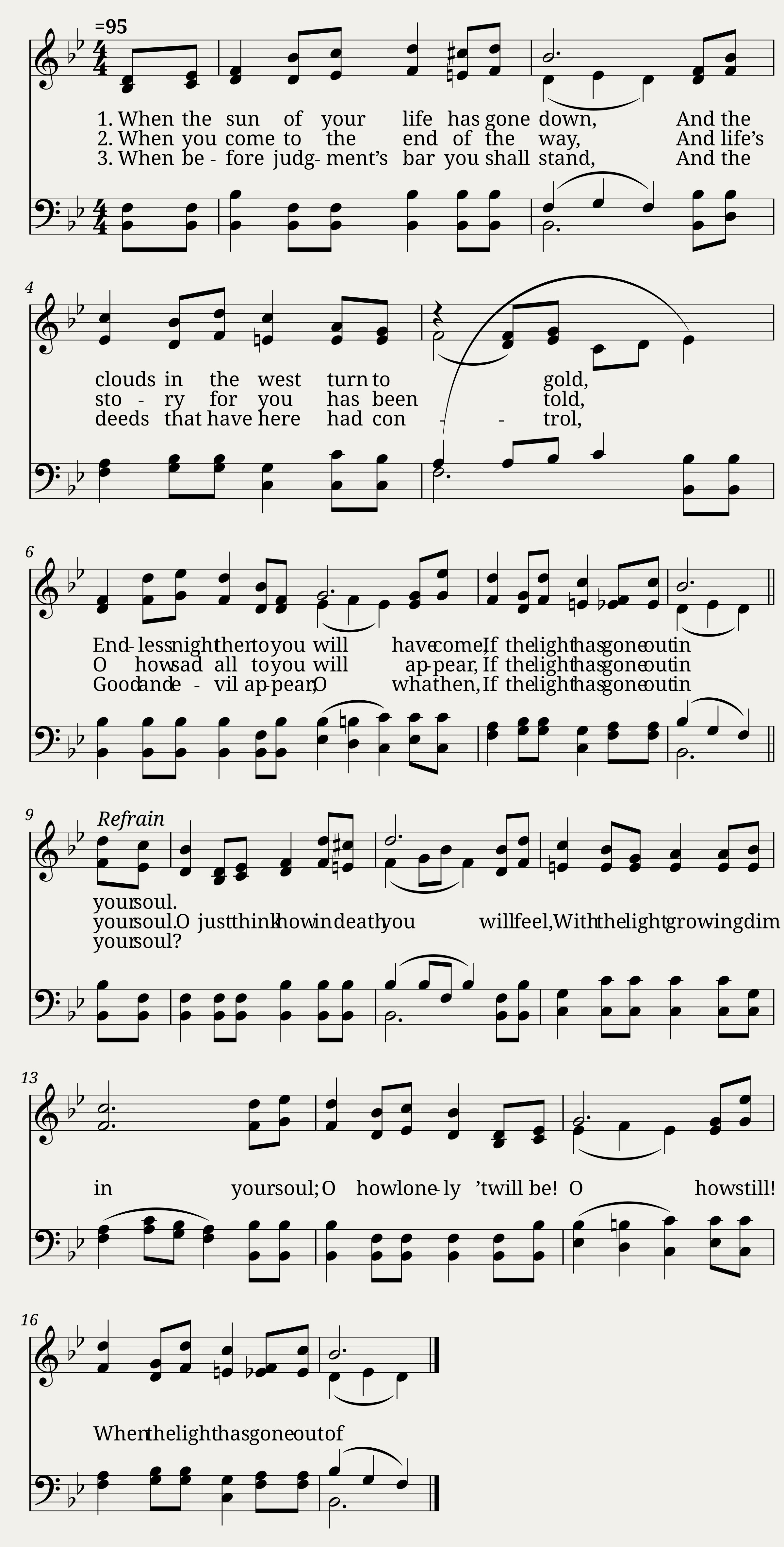 If the light has gone out - Curtis J. Williams