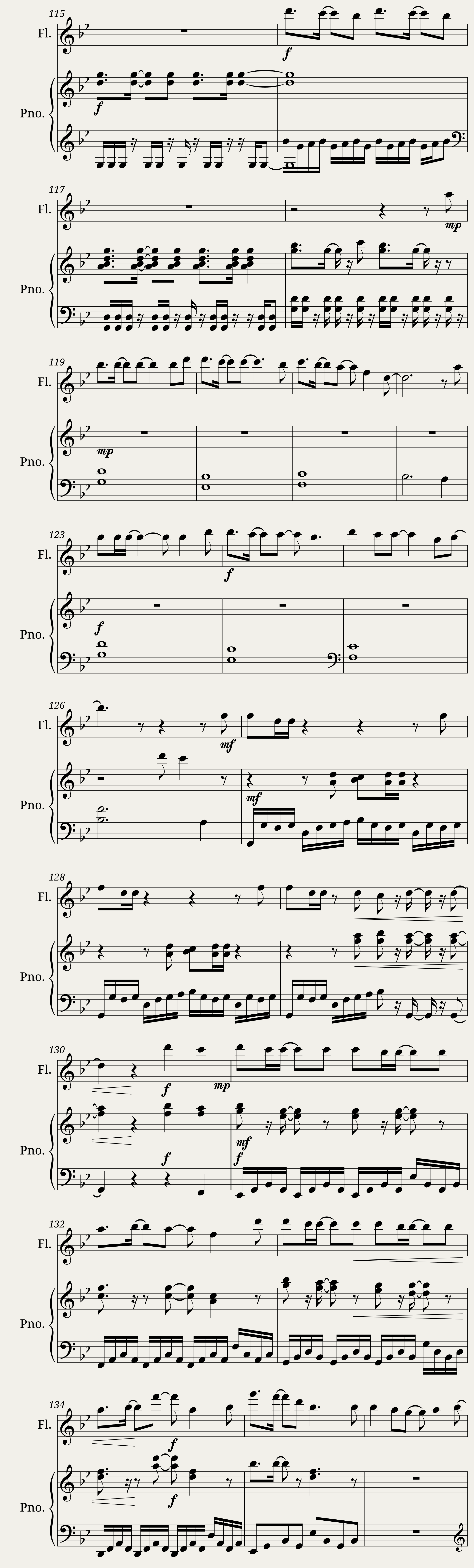 Flute Piano Animeduo Version 2 — 7/8