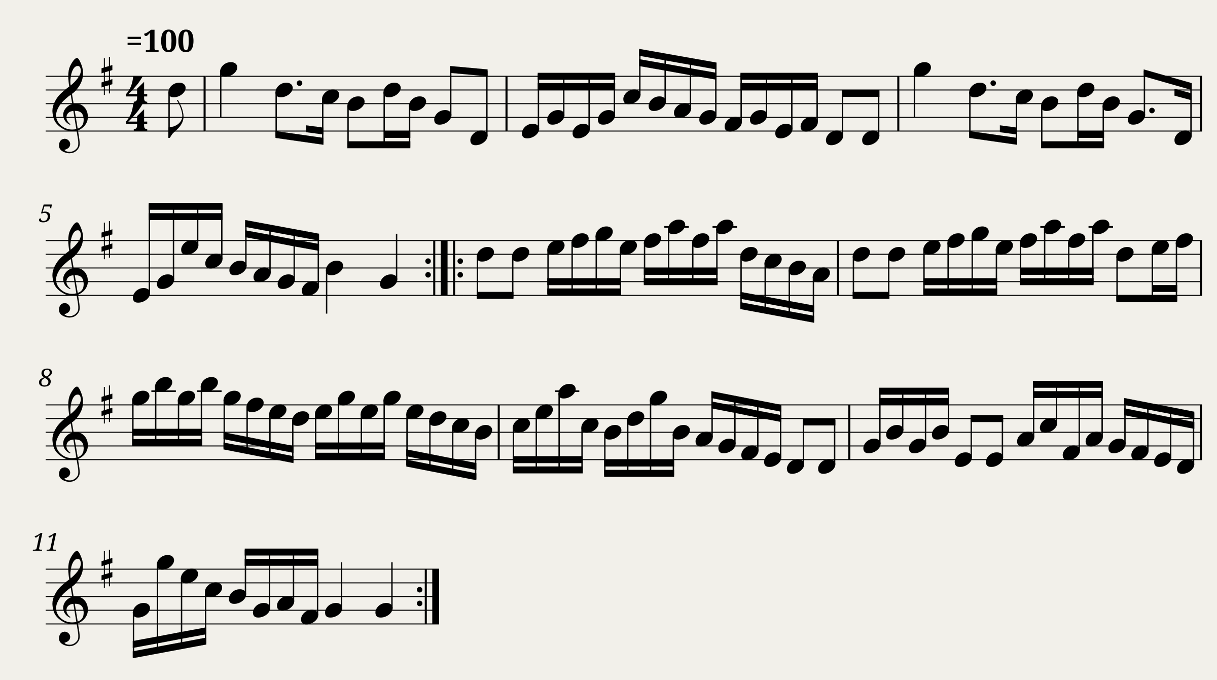 The Serenade. Roose 0700