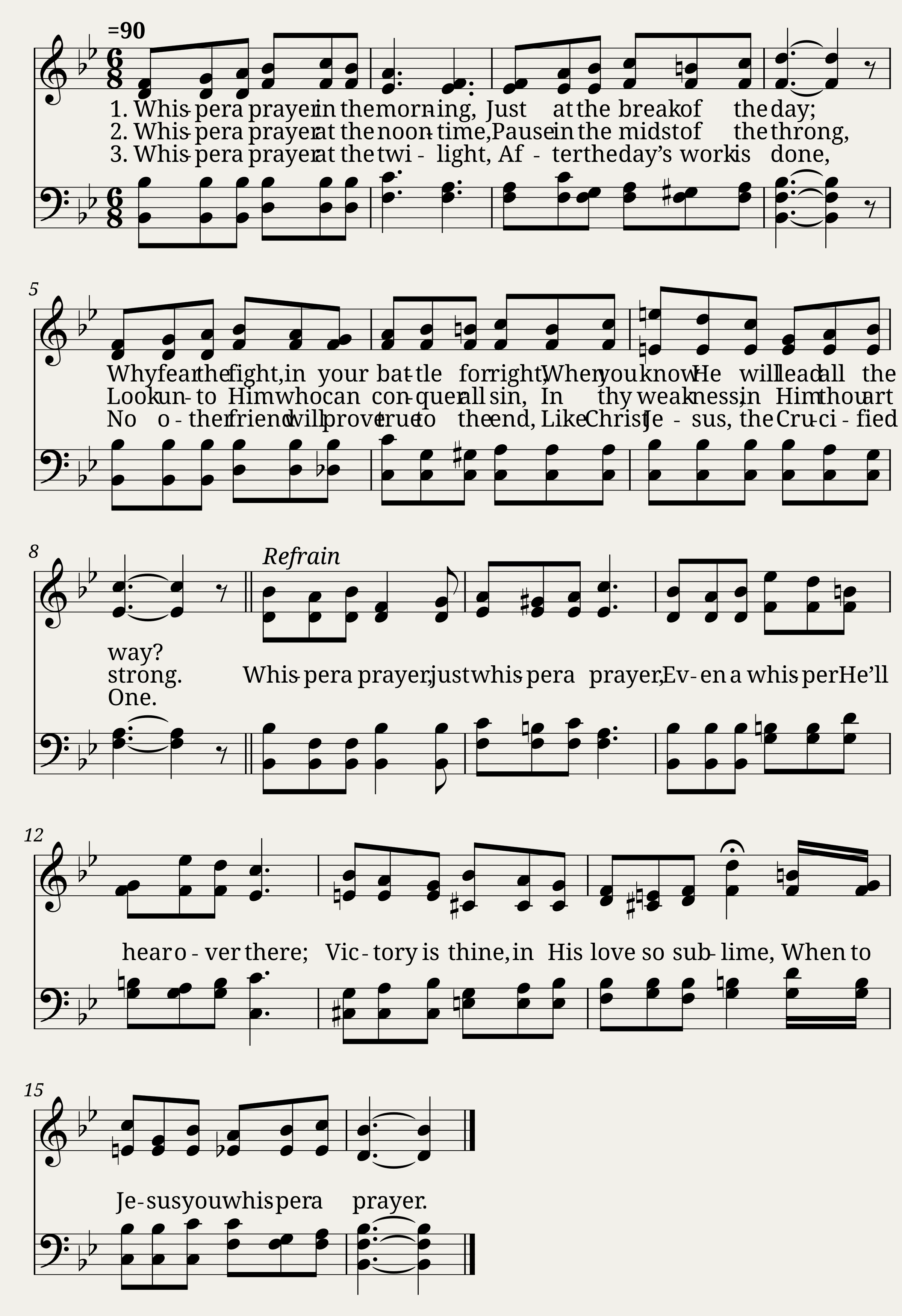 Whisper a prayer - Scott Lawrence