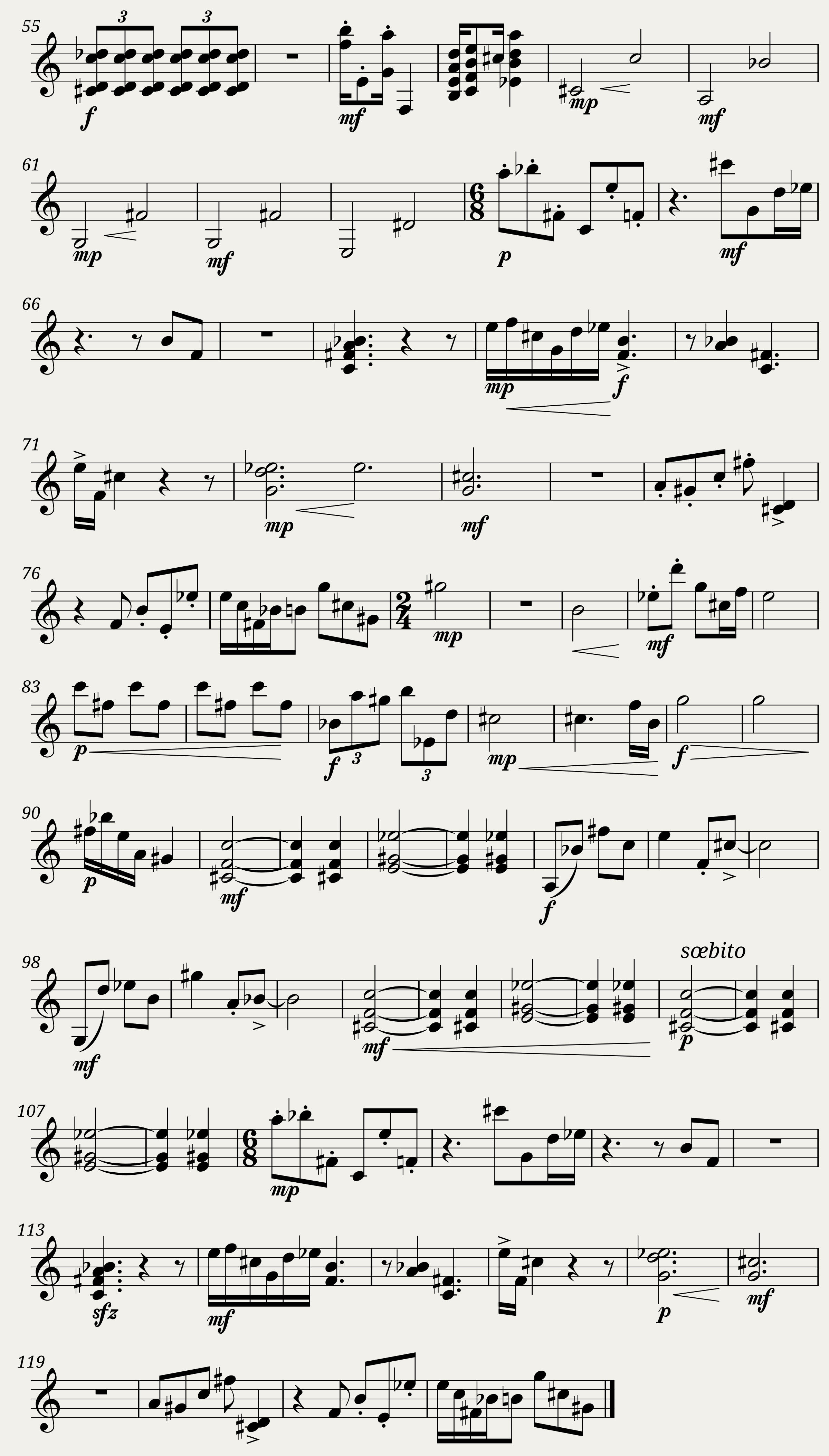 peça de marimba — 2/2