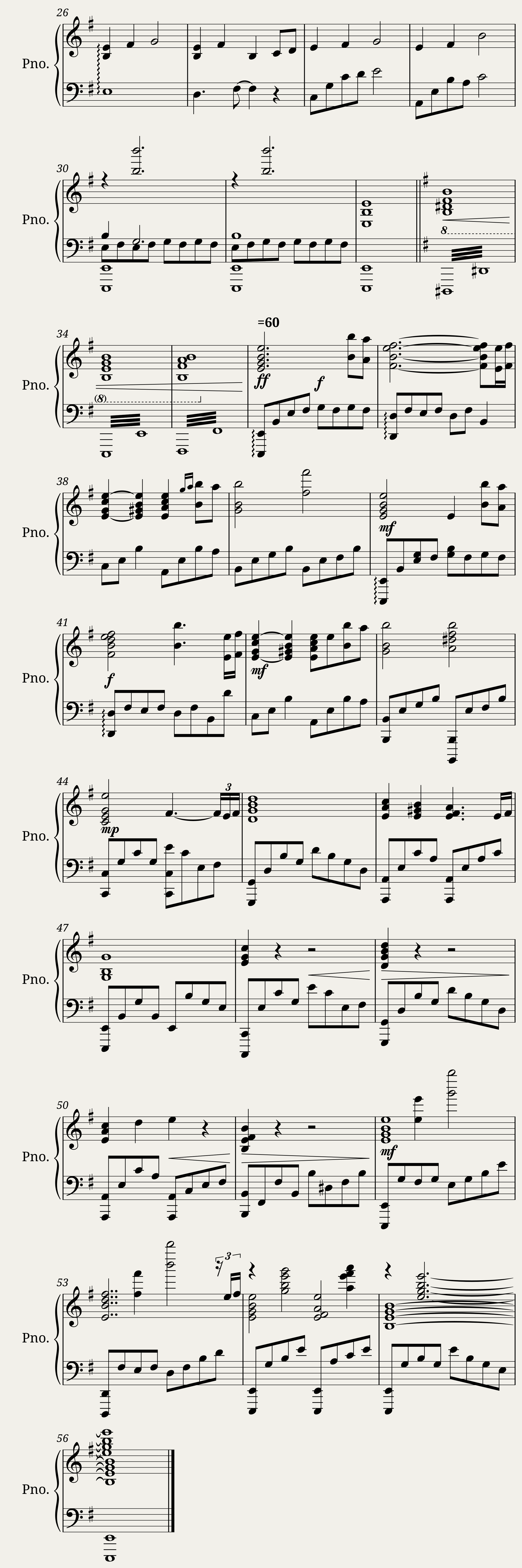 The Law of Surprise (Intermediate Piano Solo) — 2/2