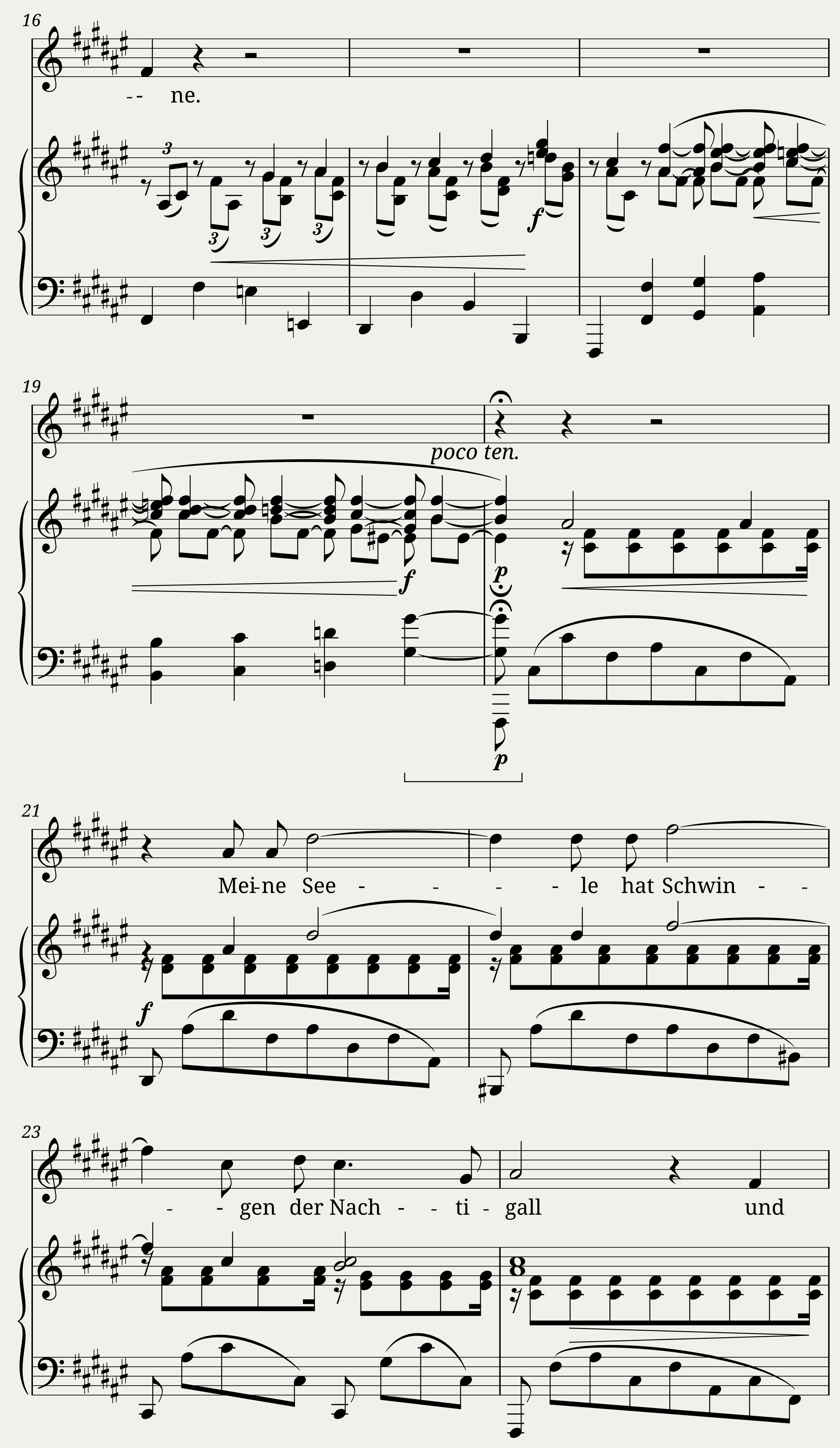 Brahms Johannes - 9 Lieder und Gesänge Op.63 No.5 - Junge Lieder I — 2/3