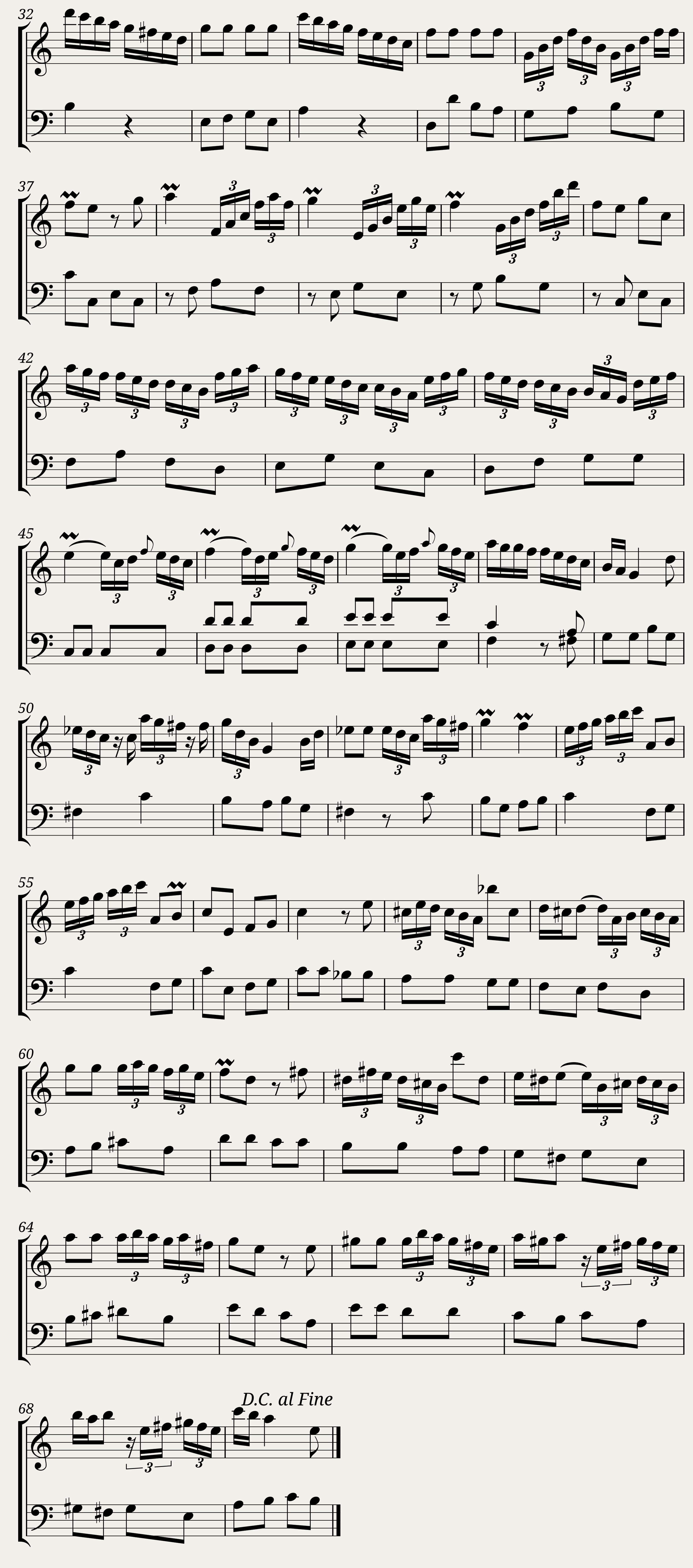Sonata 57 / Andante Croes (1) (HS.dGJ.057) — 2/2