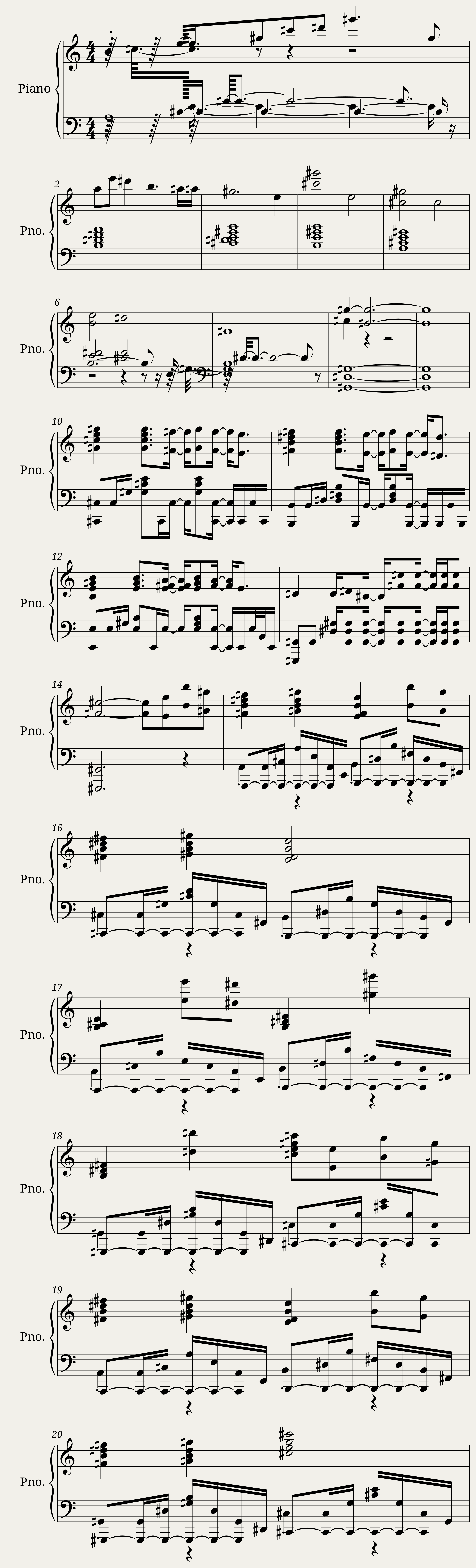 Grandest Etudes No.9 — 1/9