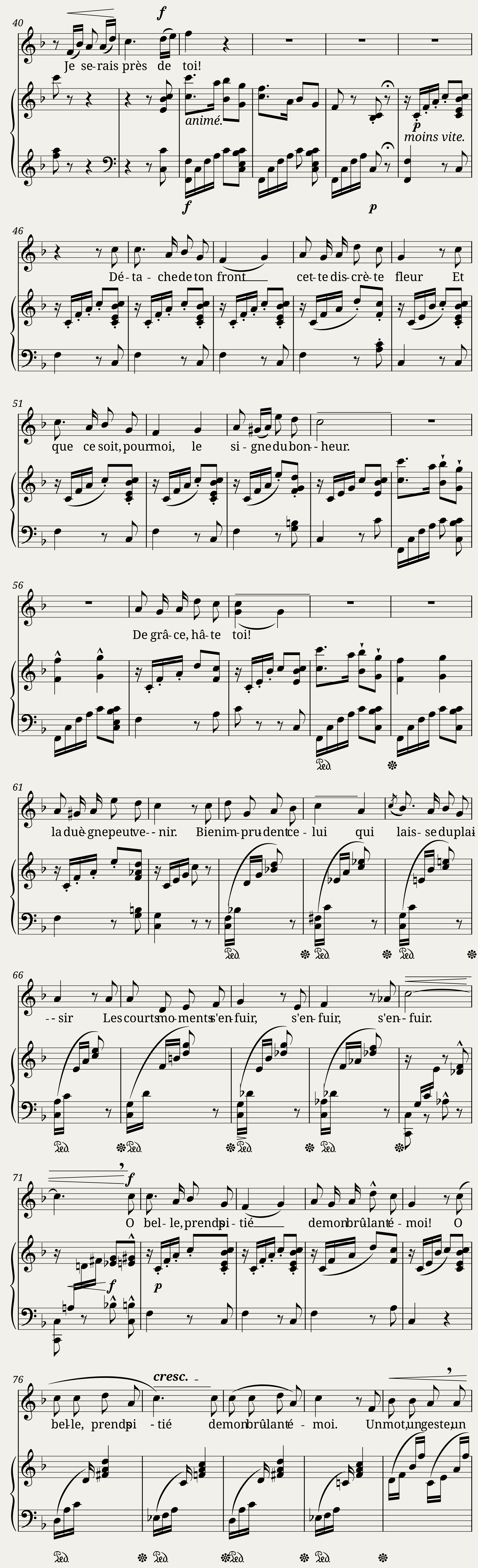 Sérénade à Rosine, VWV 1137 — 2/3
