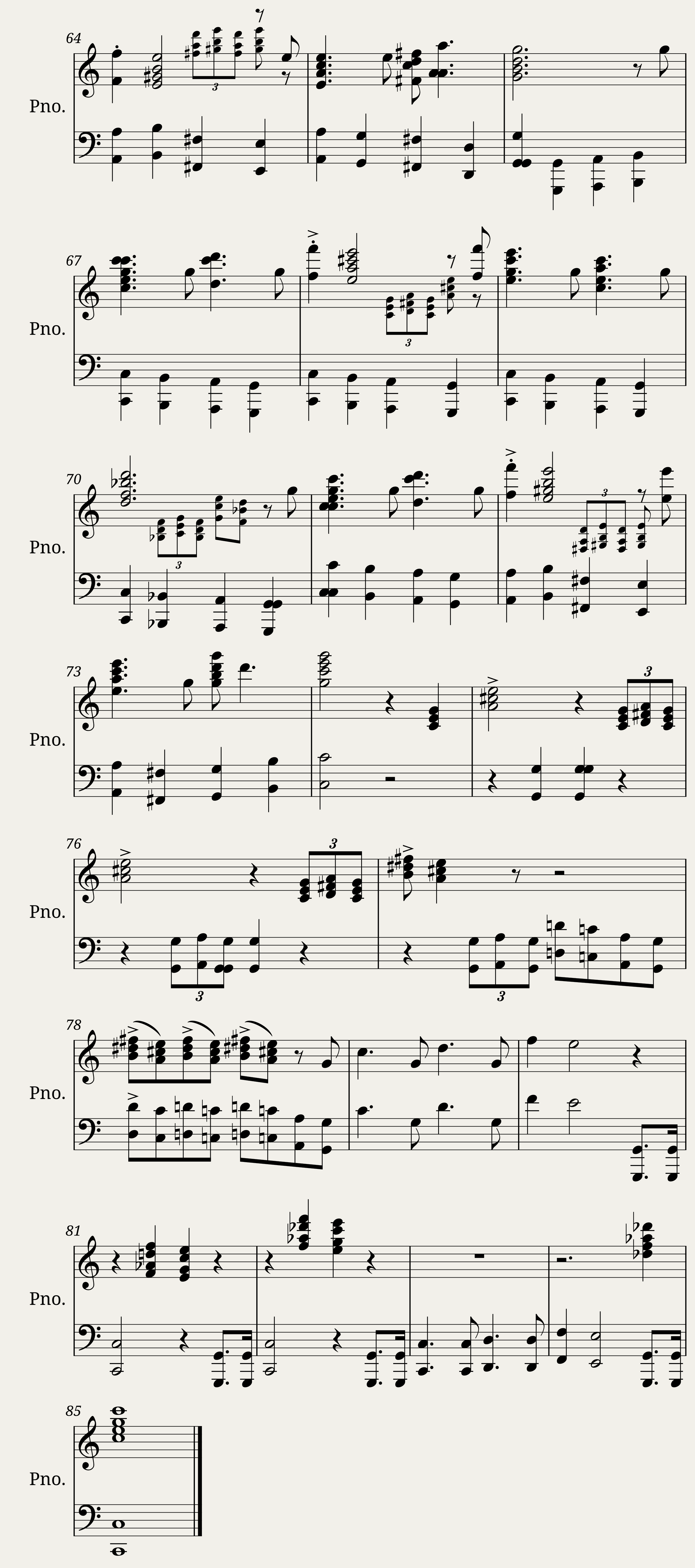 Fanfare and Processional for Peter and Grete — 4/4