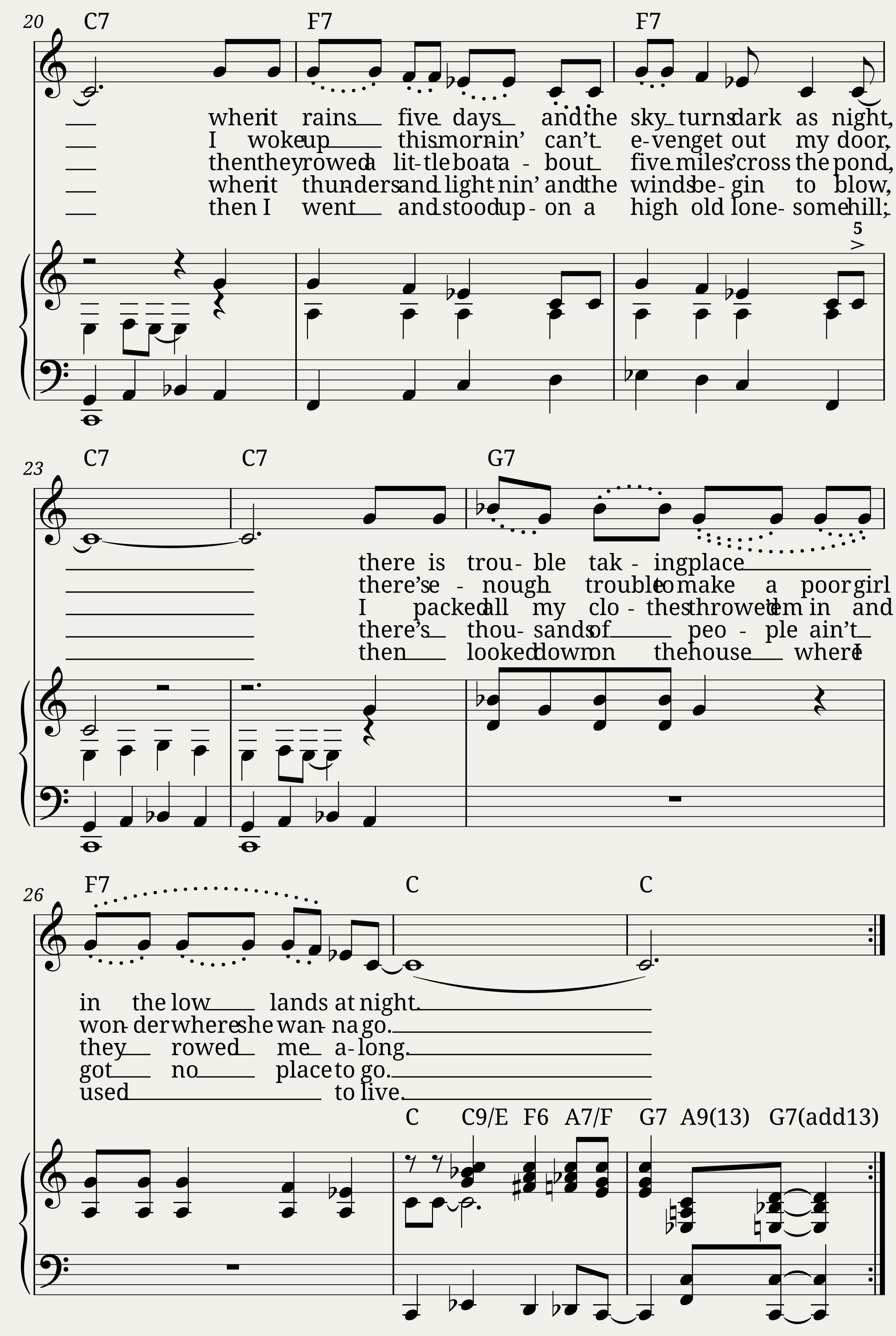 Backwater Blues — 2/2