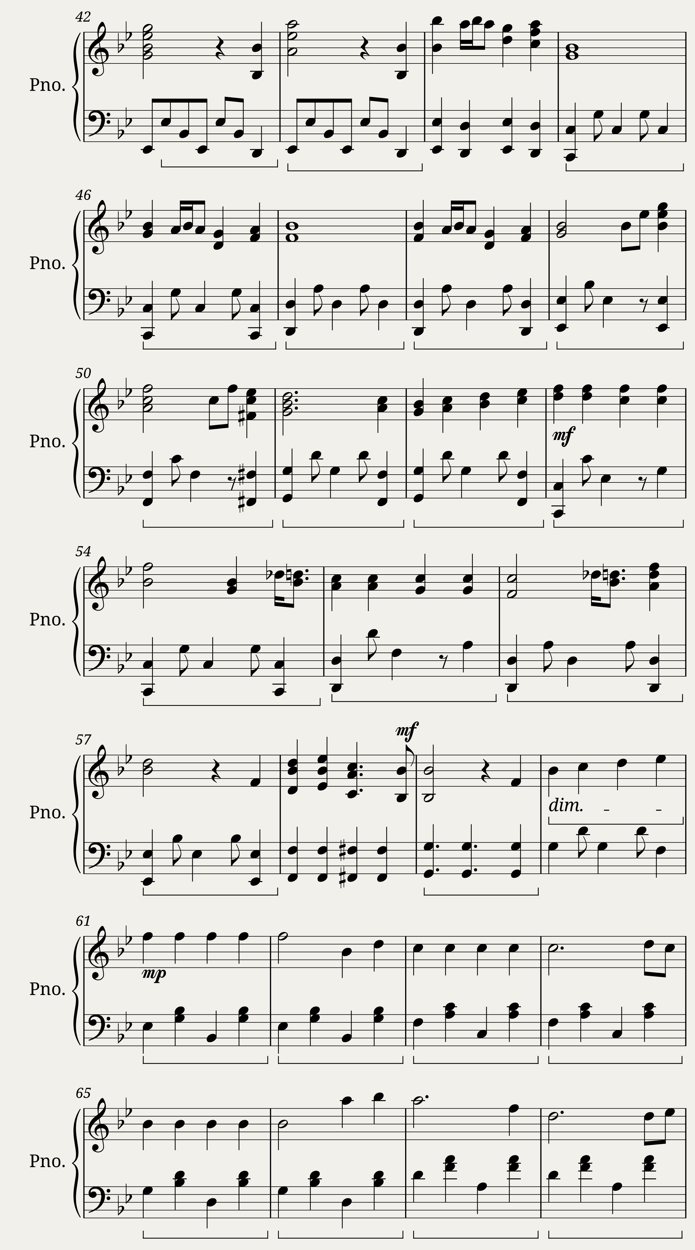 The Field of Hopes and Dreams - Piano solo arrangement — 3/6