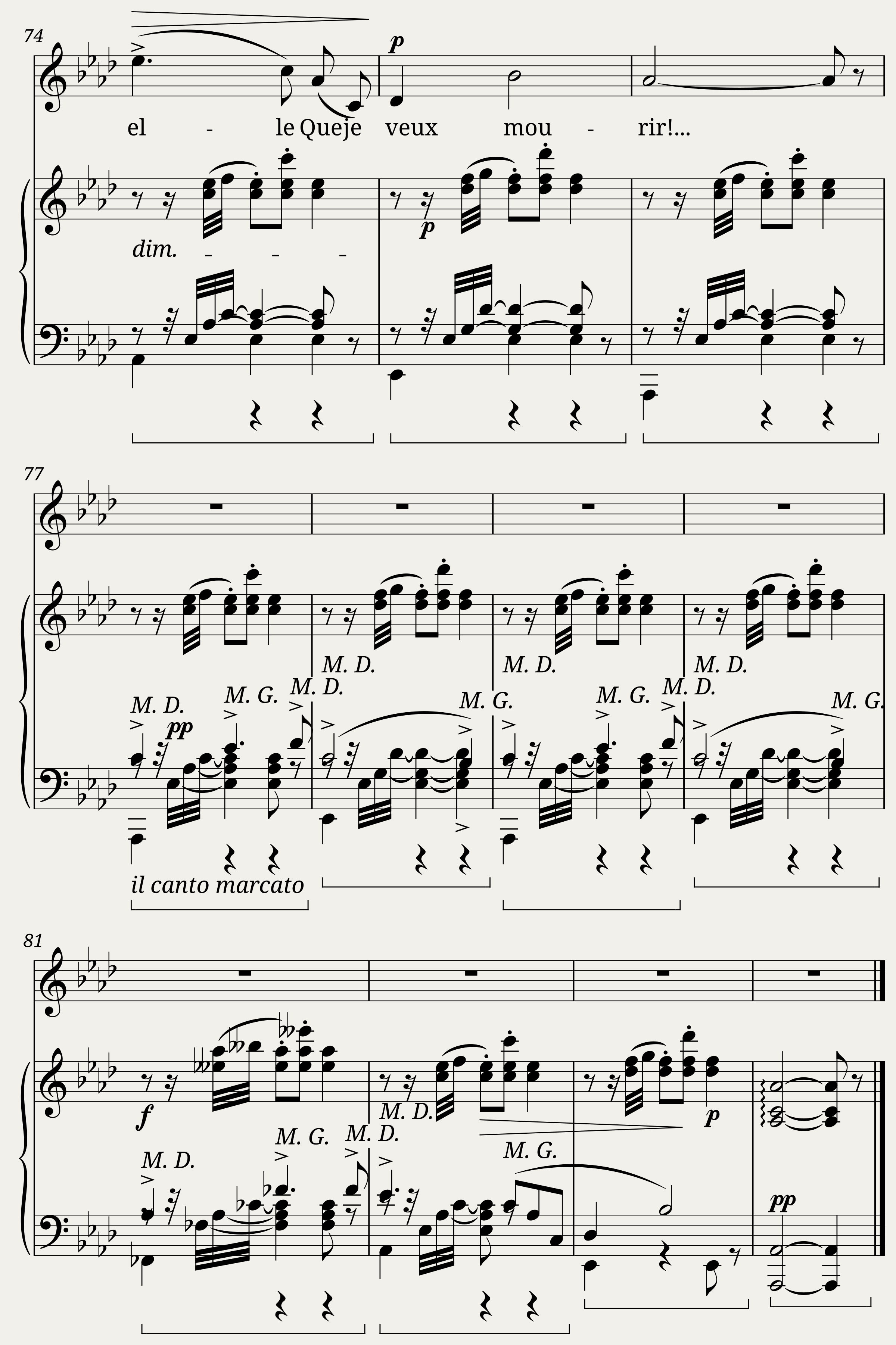Holmès Augusta - 20 Mélodies No.1 - Chanson Lointaine — 5/5