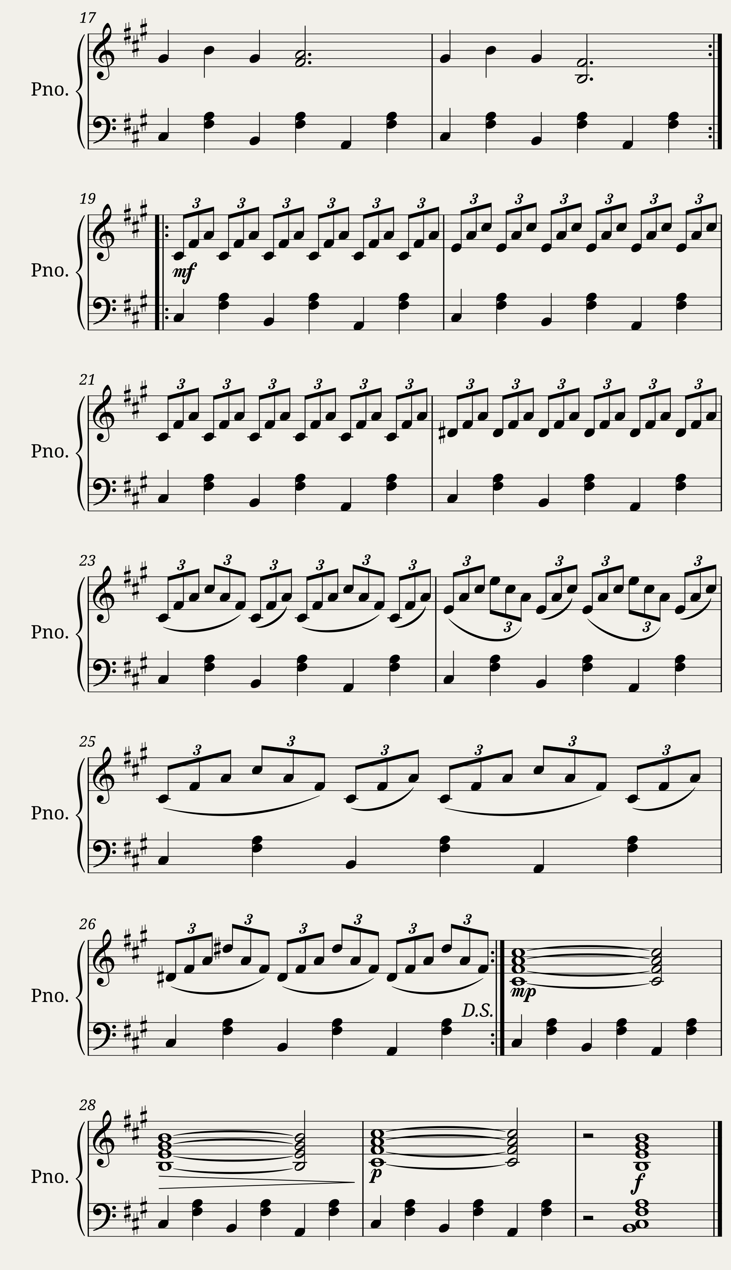 Miniature in f-minor op. 11 — 2/2