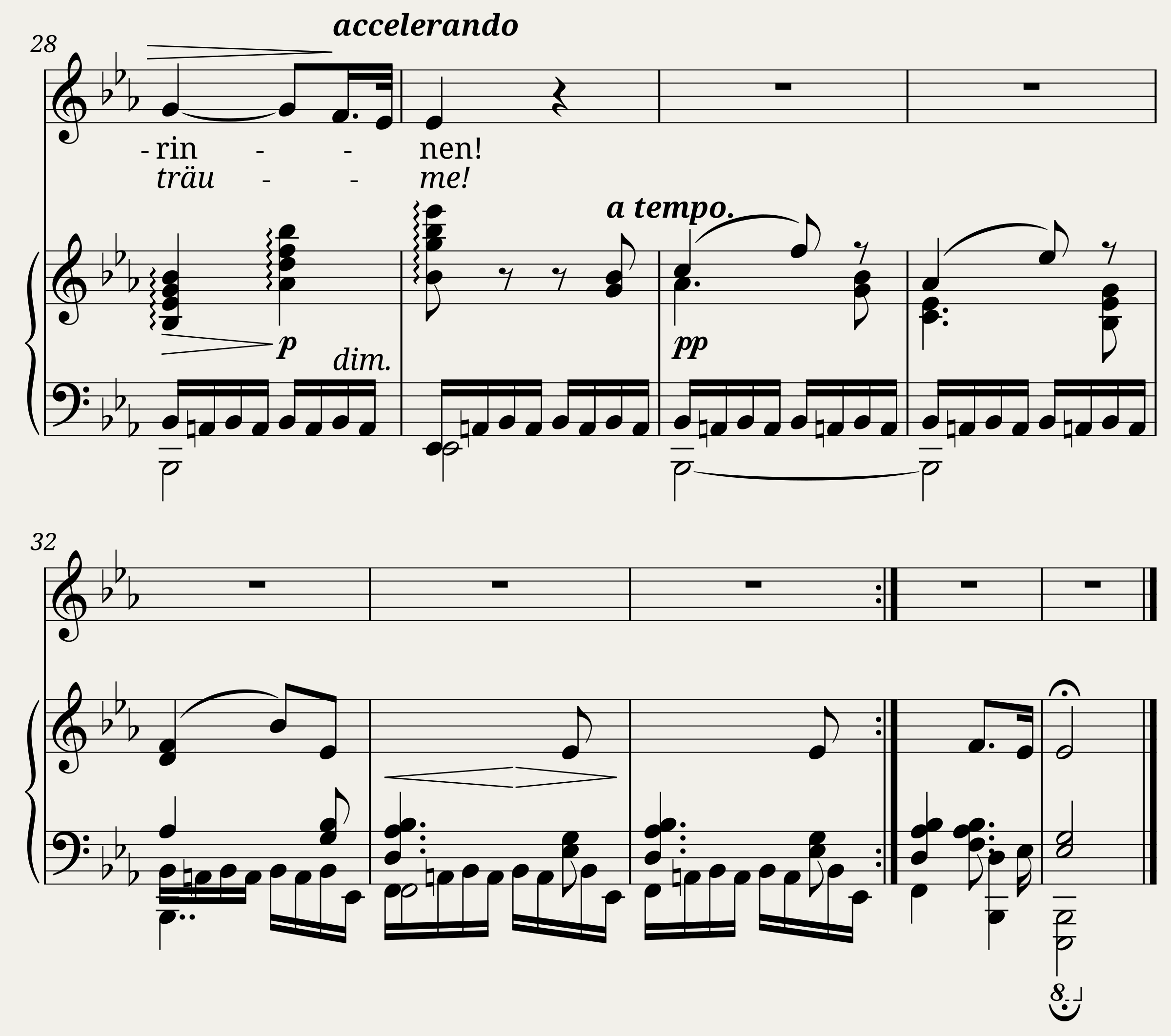 Am Bache, Op.20 — 2/2