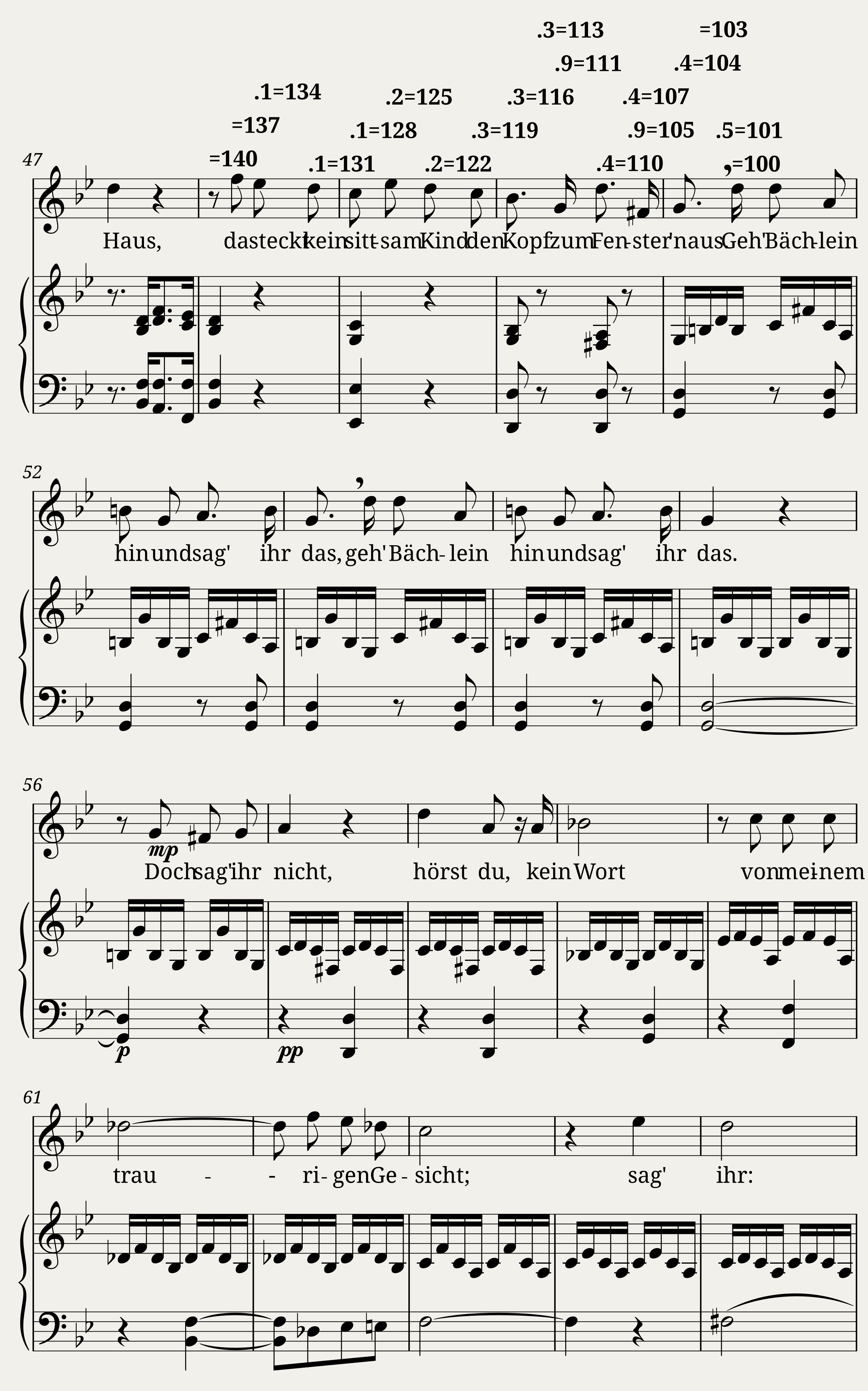 Franz Schubert: Die schöne Müllerin - D 795 N15 Eifersucht und Stolz — 3/5