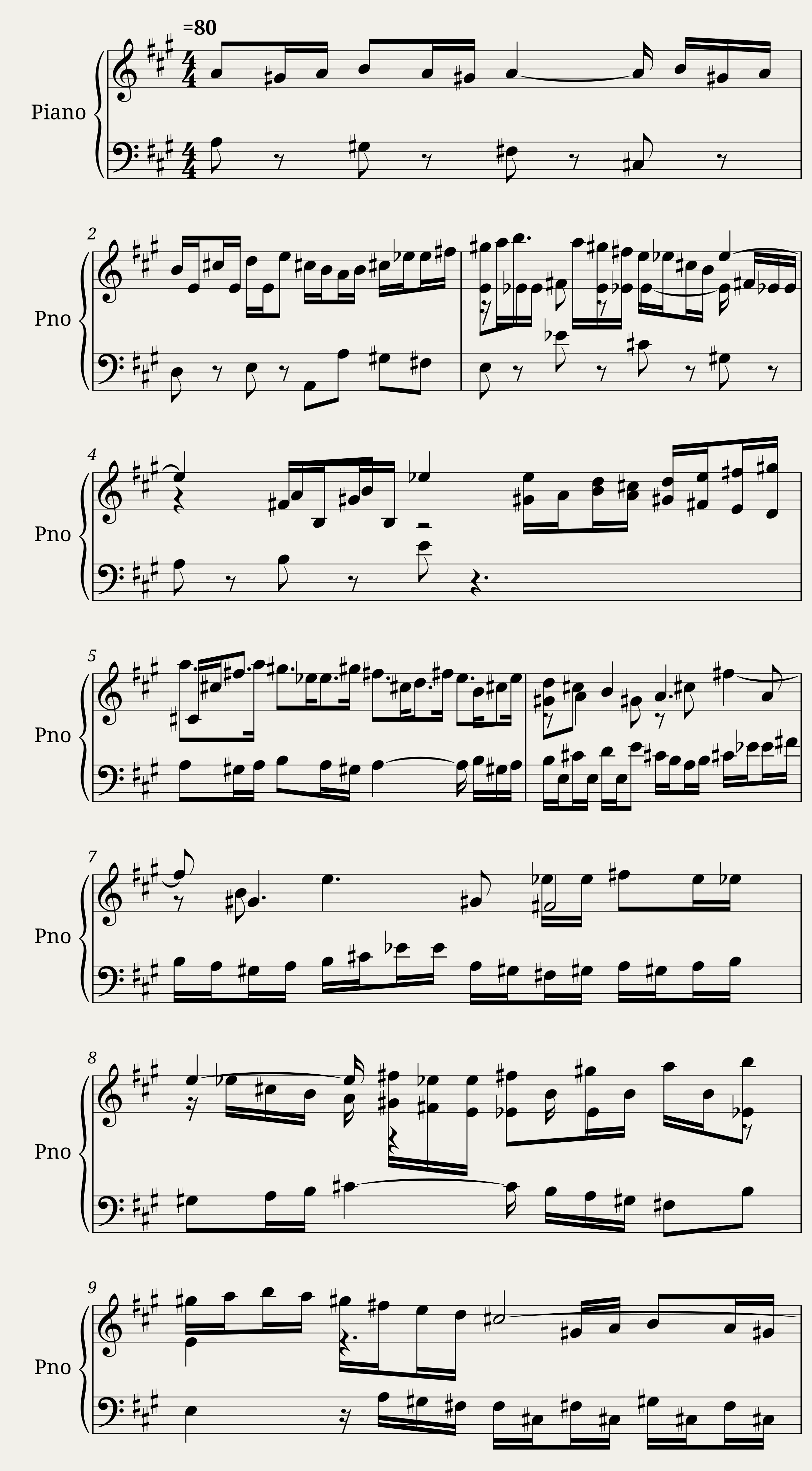 Sinfonia 12 — 1/2