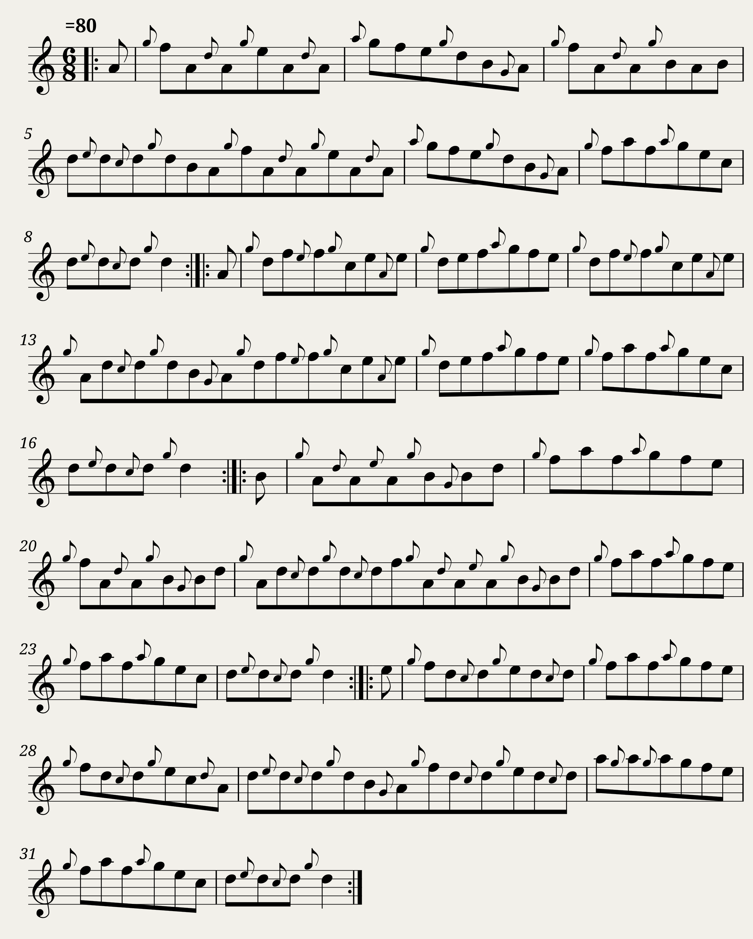 Traditional music - Willie Clancy's Paidin O'Raifeartaigh Arranged by Terry Tully