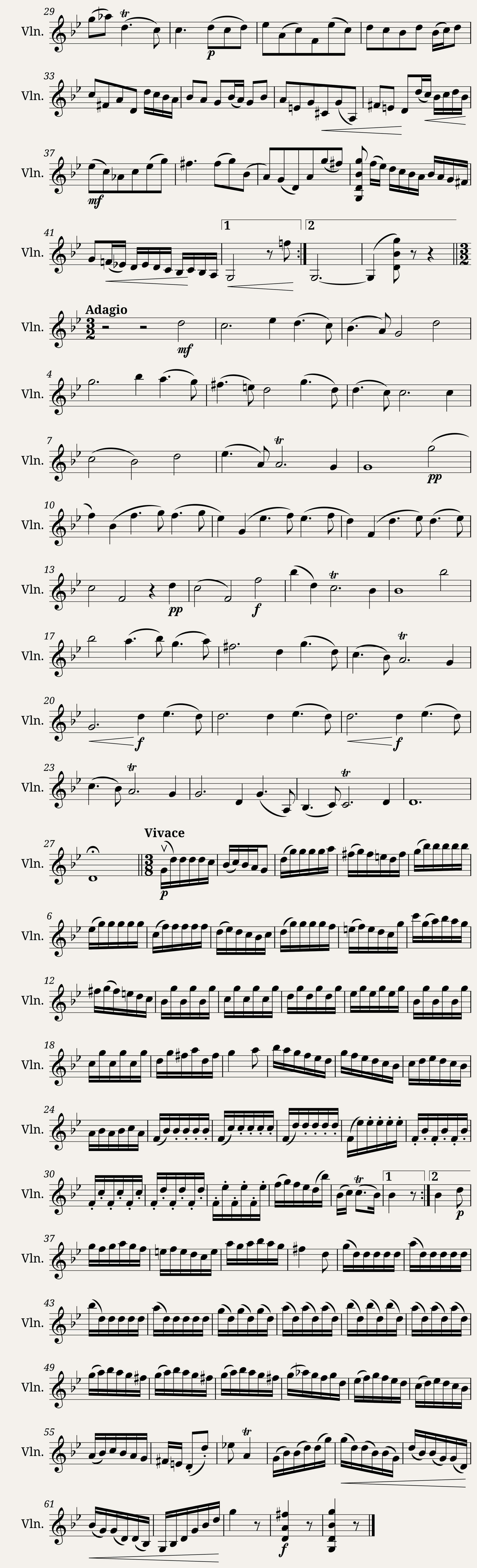 Sonata in G minor — 2/2
