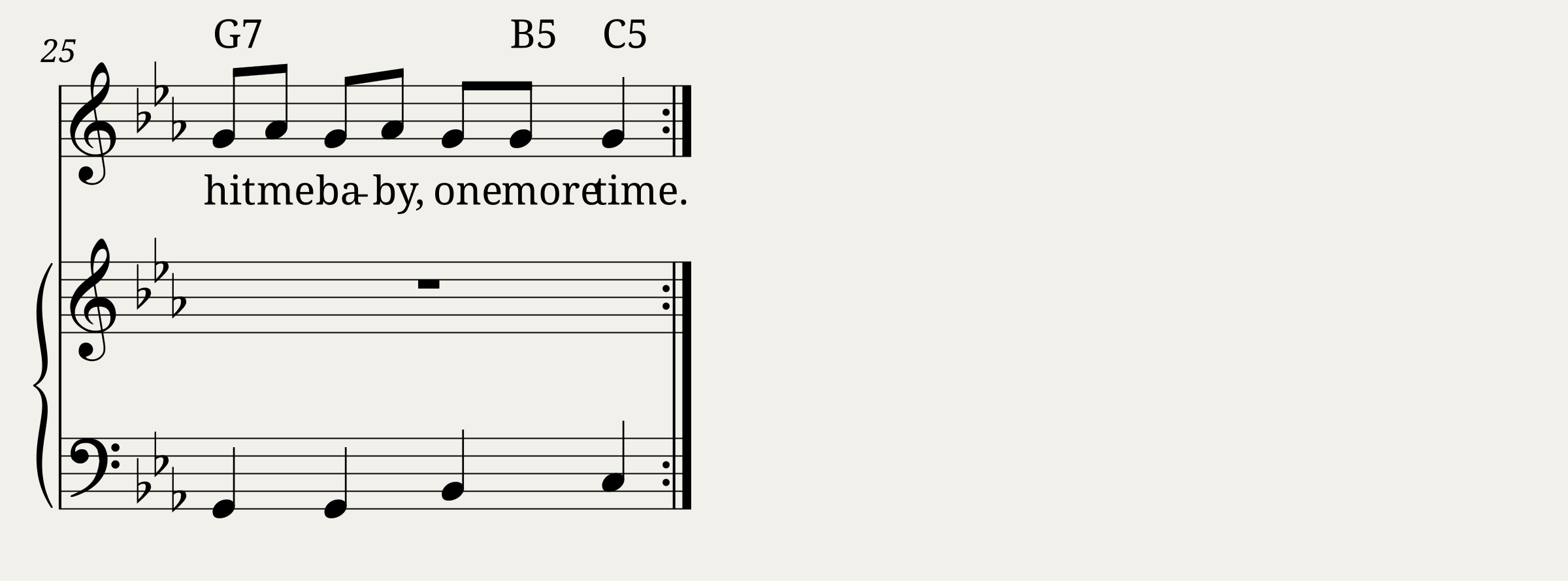 Baby one more time — 2/2