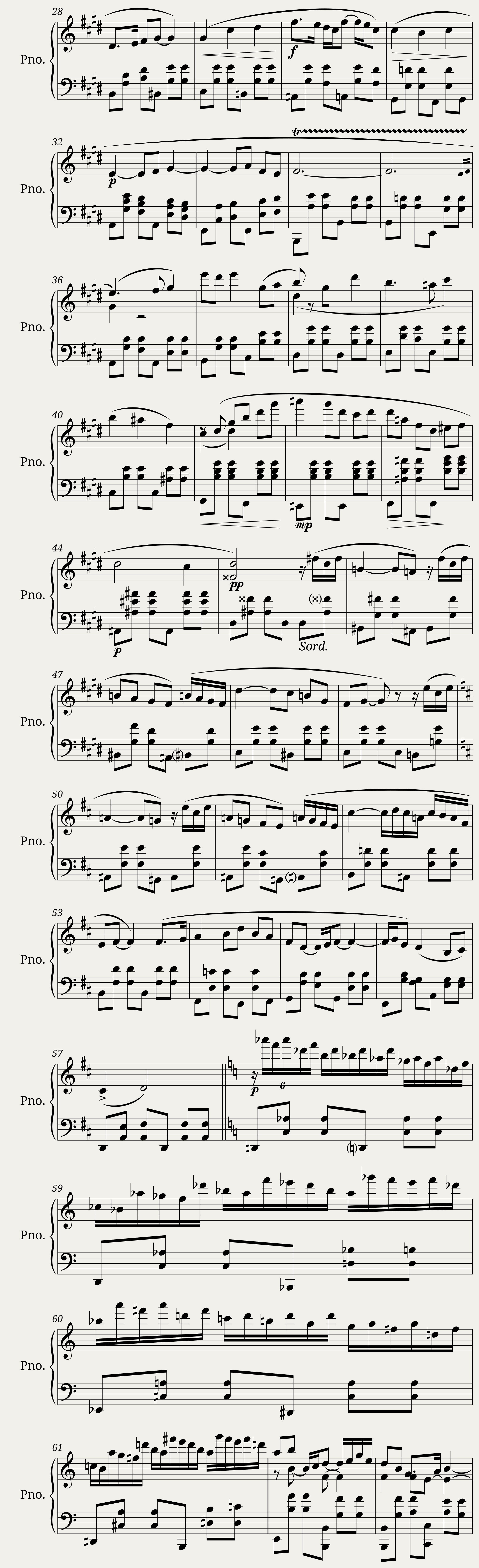 Piano Concerto in G — 2/6