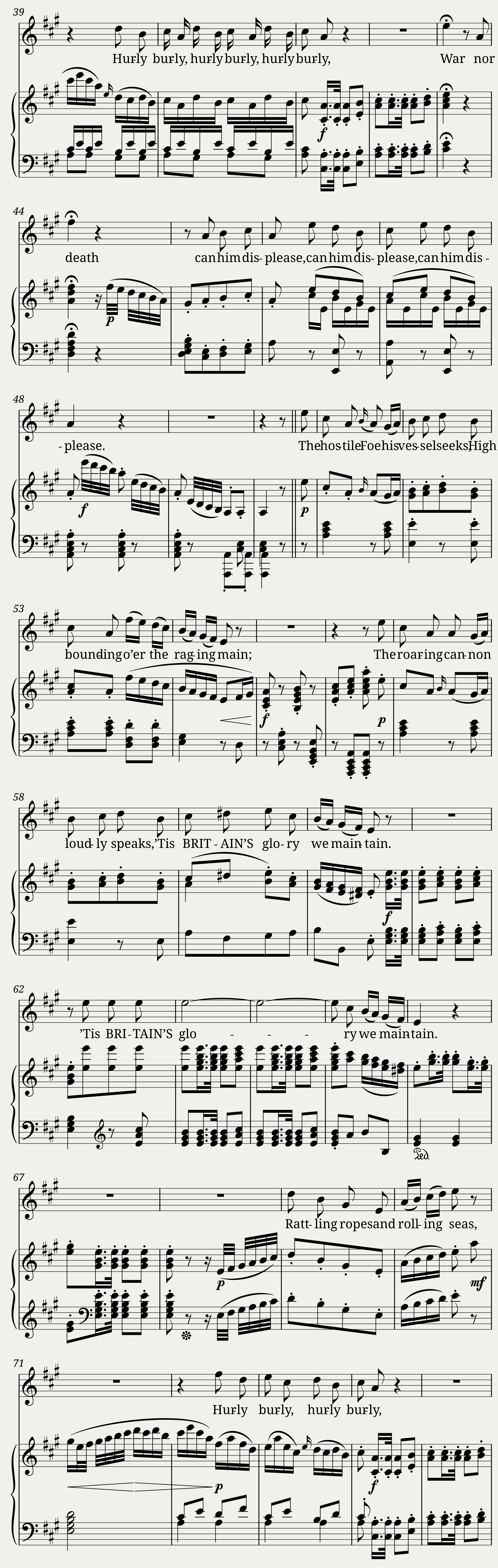 Sailor’s Song, Hob.XXVIa31 — 2/3