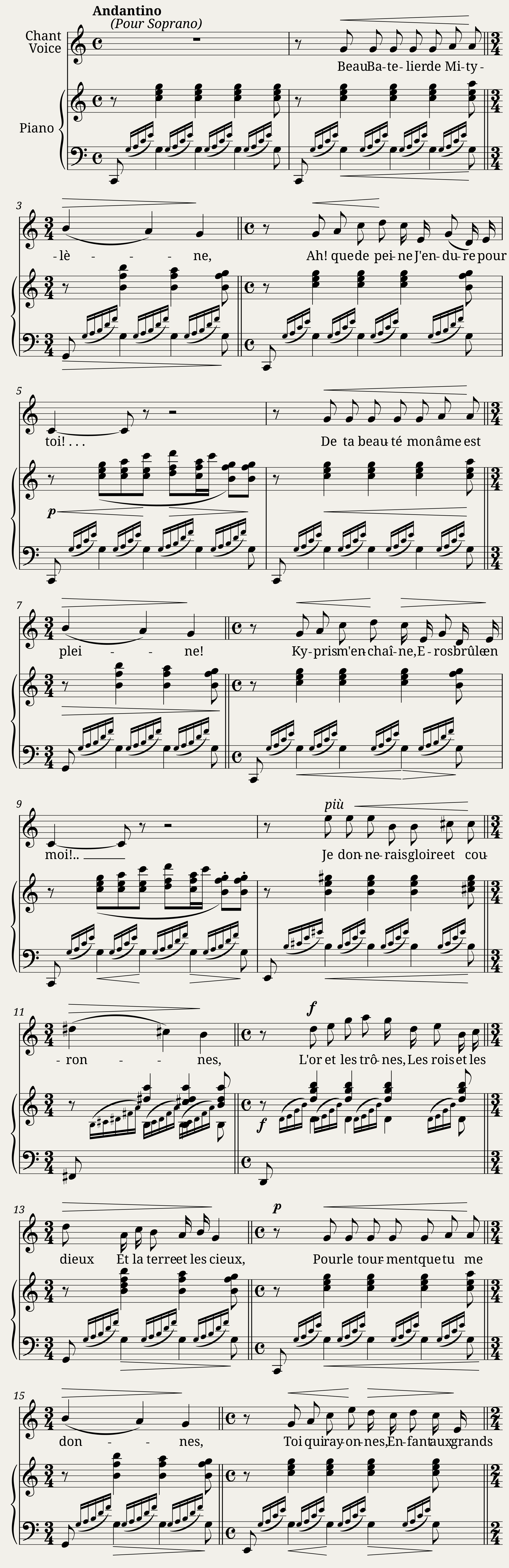 Erôtylon (Chants de la Kitharède, No.2) — 1/3