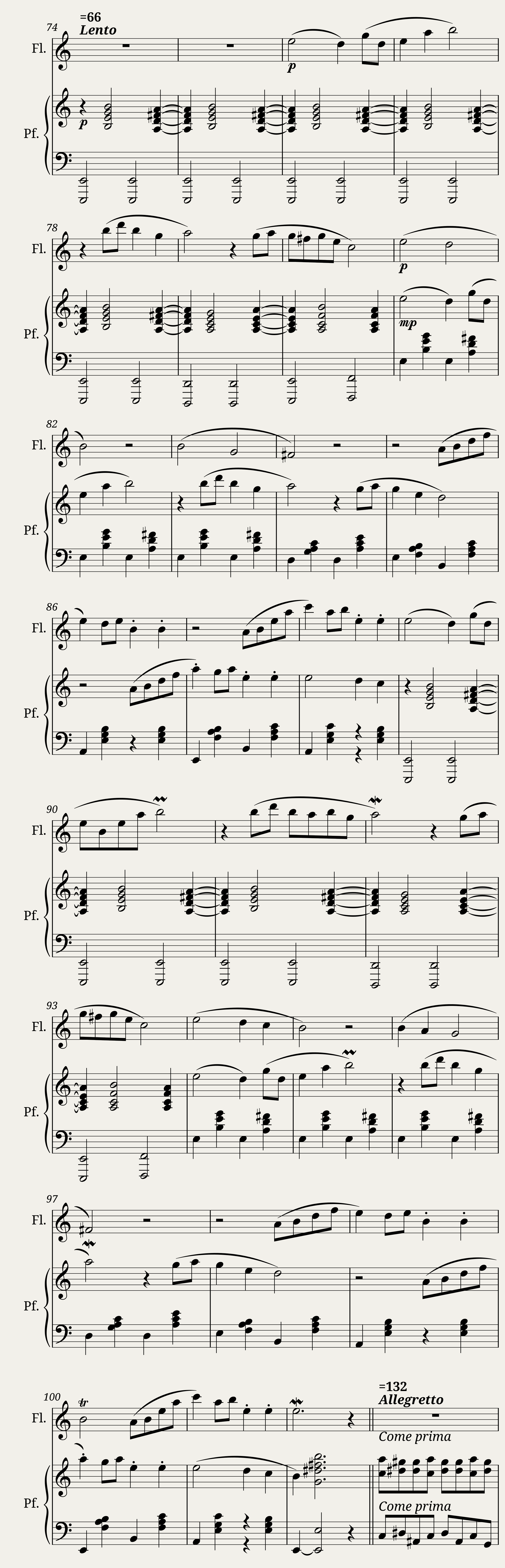 Sonatina per flauto e pianoforte — 4/5