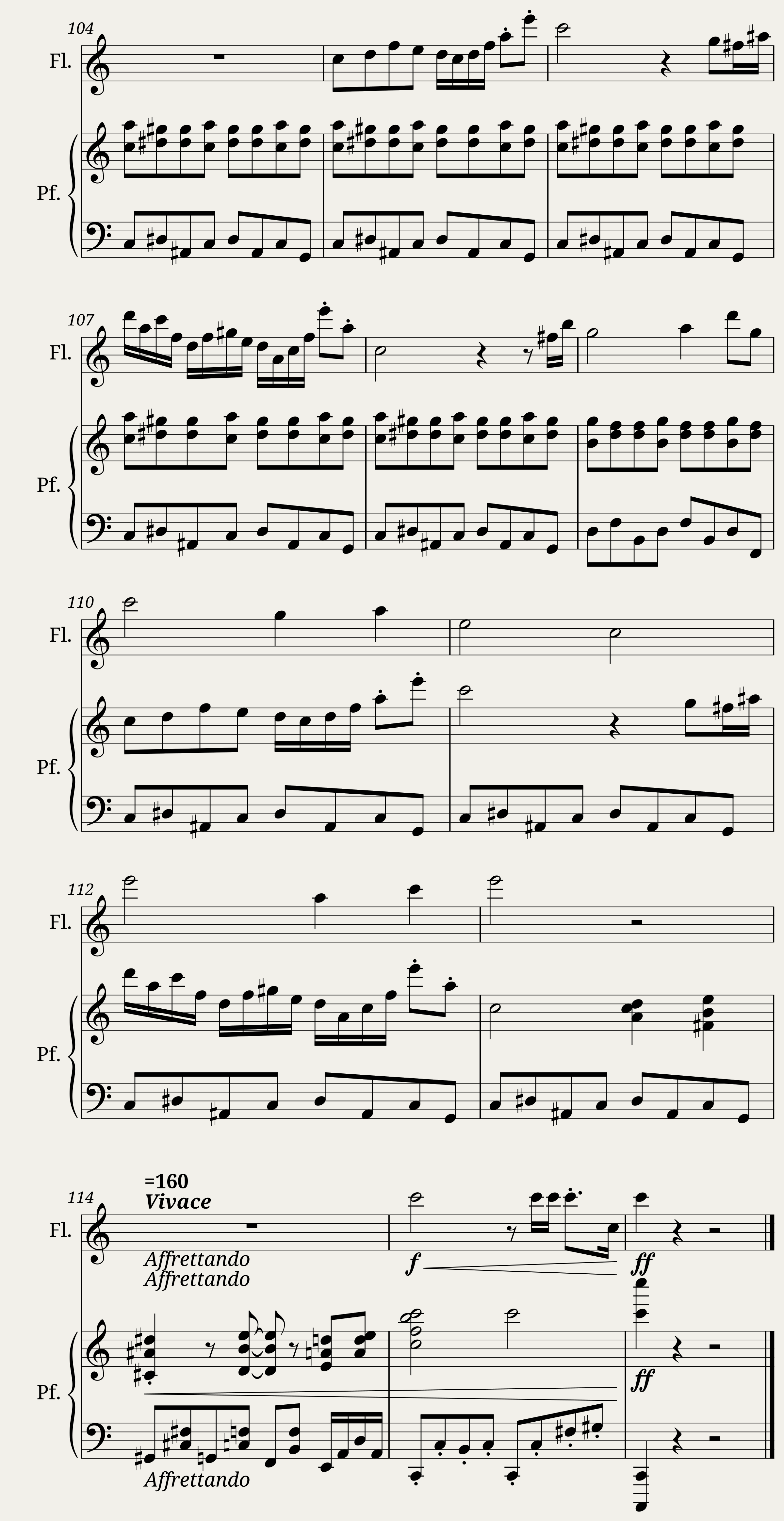 Sonatina per flauto e pianoforte — 5/5